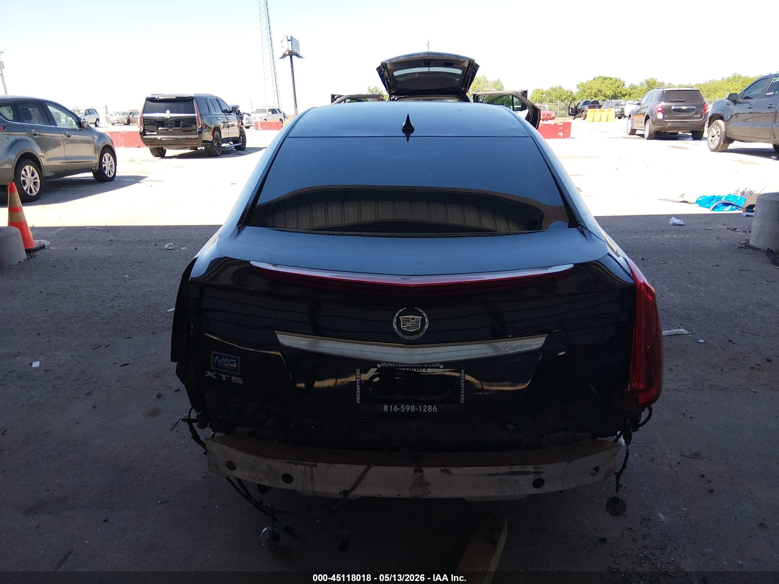 2014 Cadillac Xts Luxury Black vin: 2G61M5S33E9201324