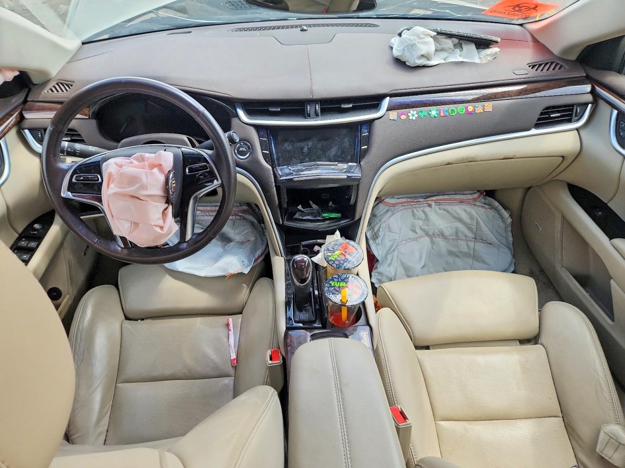 2014 Cadillac Xts Luxury Collection Бежевый vin: 2G61M5S33E9212131
