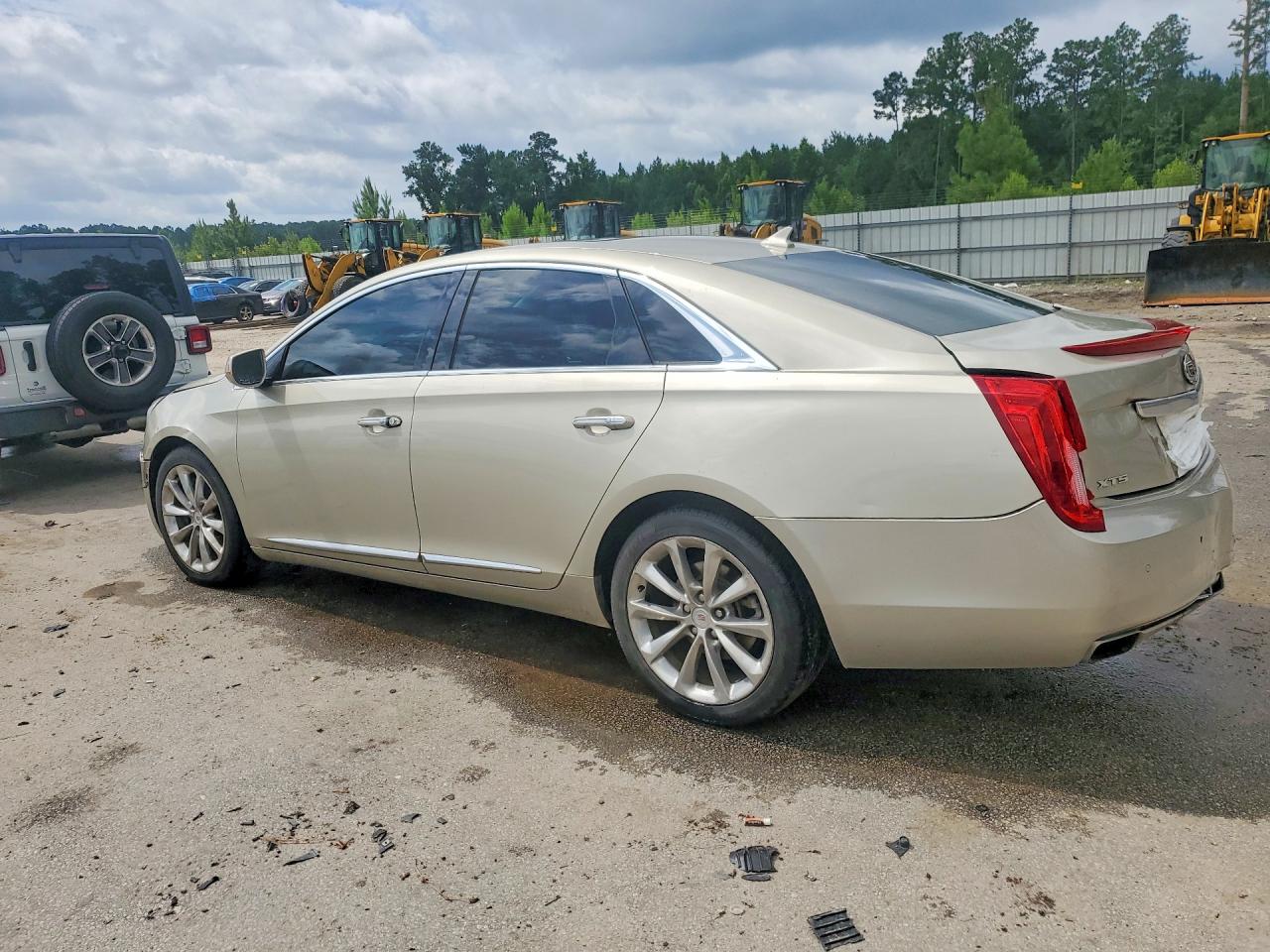 2014 Cadillac Xts Luxury Collection Золотой vin: 2G61M5S33E9215577