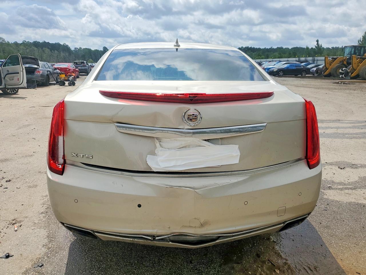 2014 Cadillac Xts Luxury Collection Золотой vin: 2G61M5S33E9215577