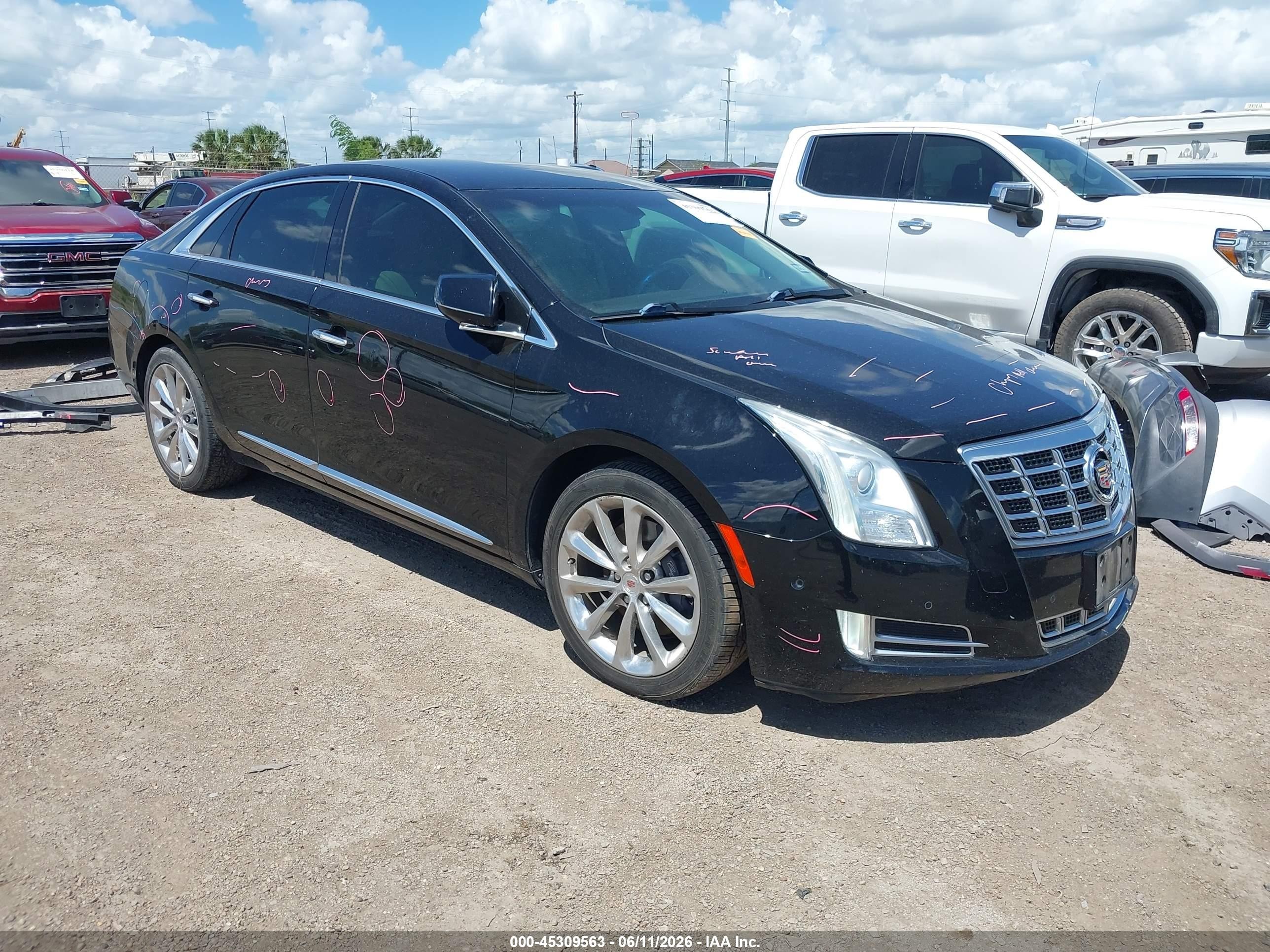 2014 Cadillac Xts Luxury Черный vin: 2G61M5S33E9266643