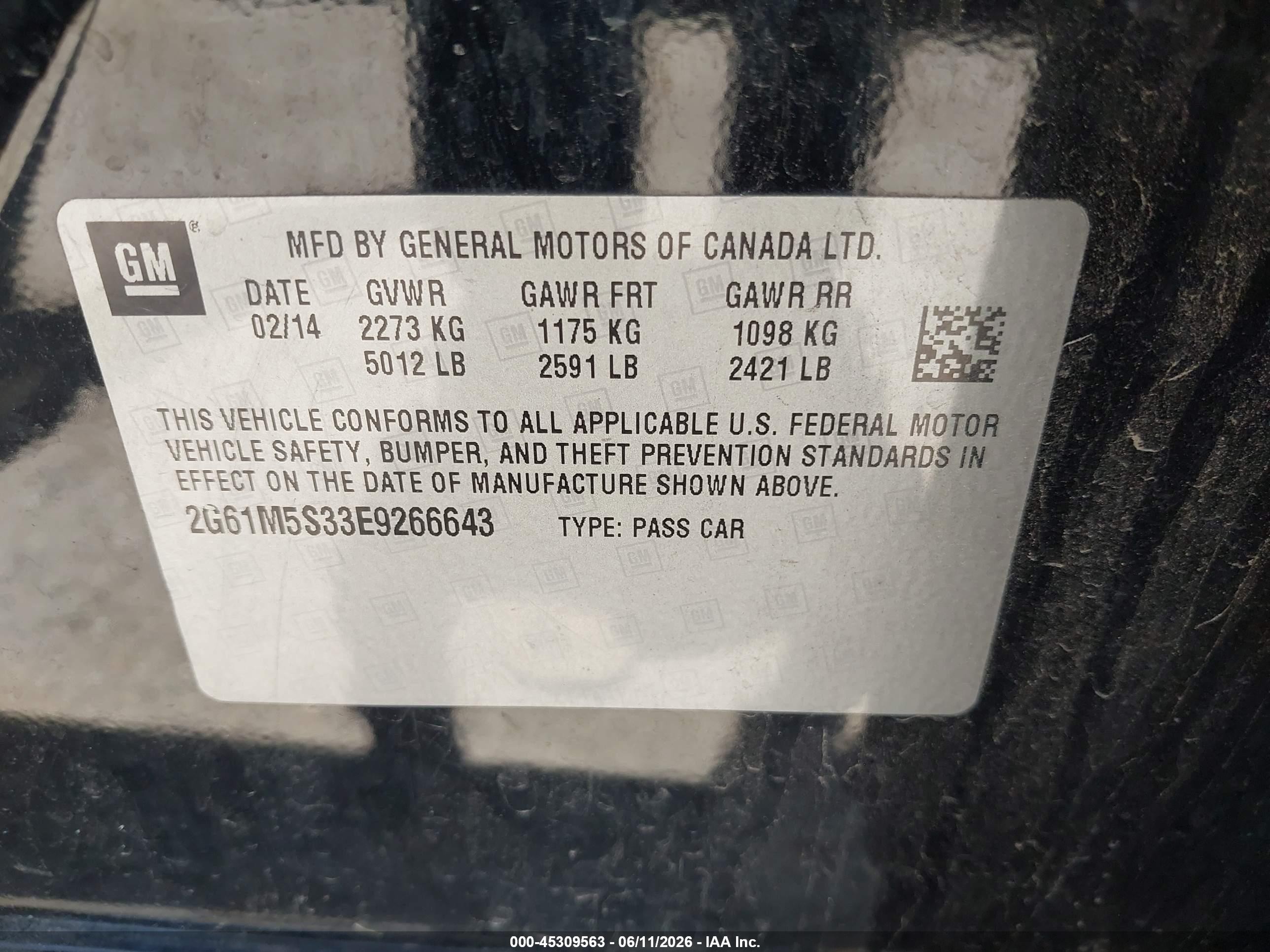 2014 Cadillac Xts Luxury Черный vin: 2G61M5S33E9266643