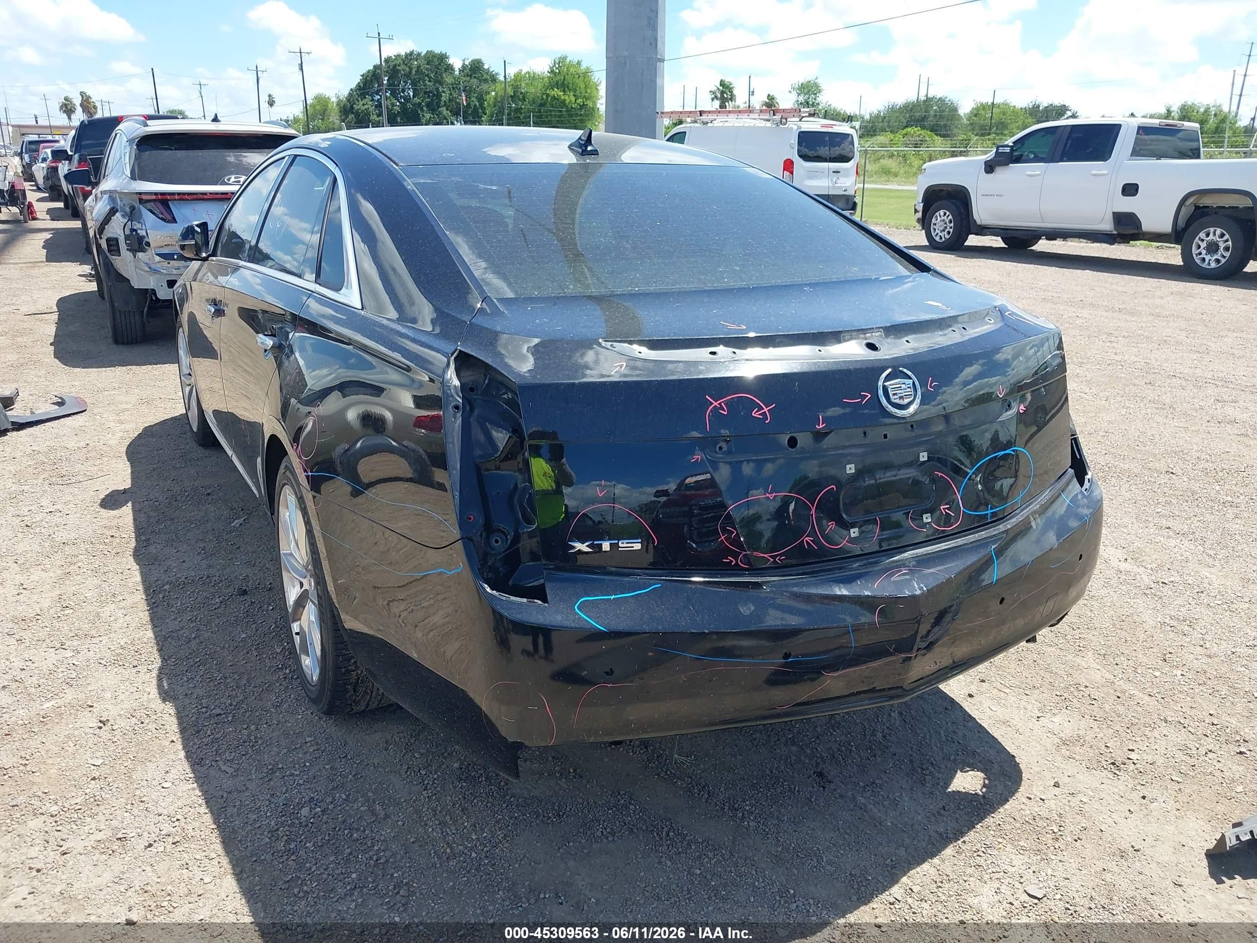 2014 Cadillac Xts Luxury Черный vin: 2G61M5S33E9266643