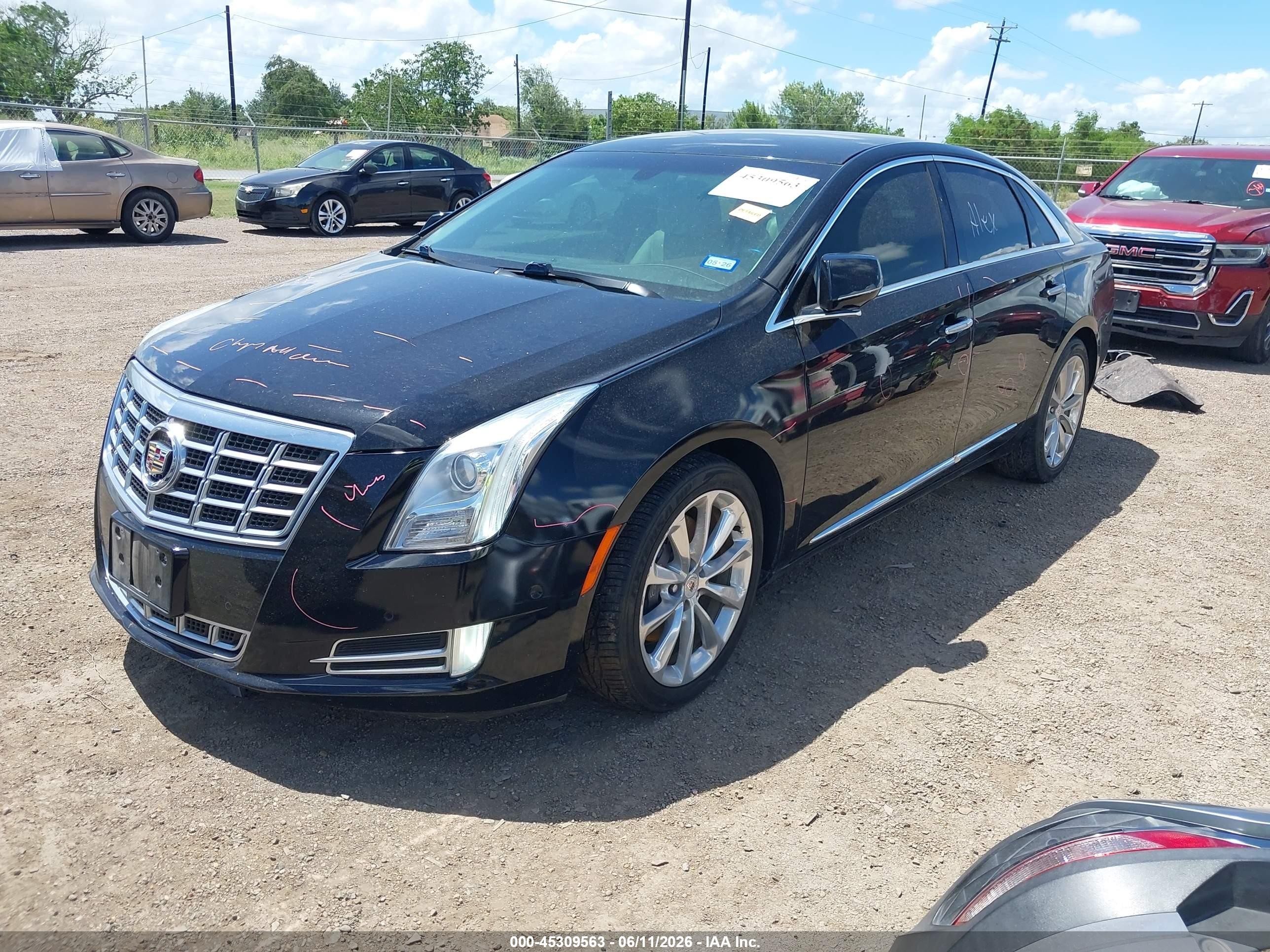 2014 Cadillac Xts Luxury Черный vin: 2G61M5S33E9266643