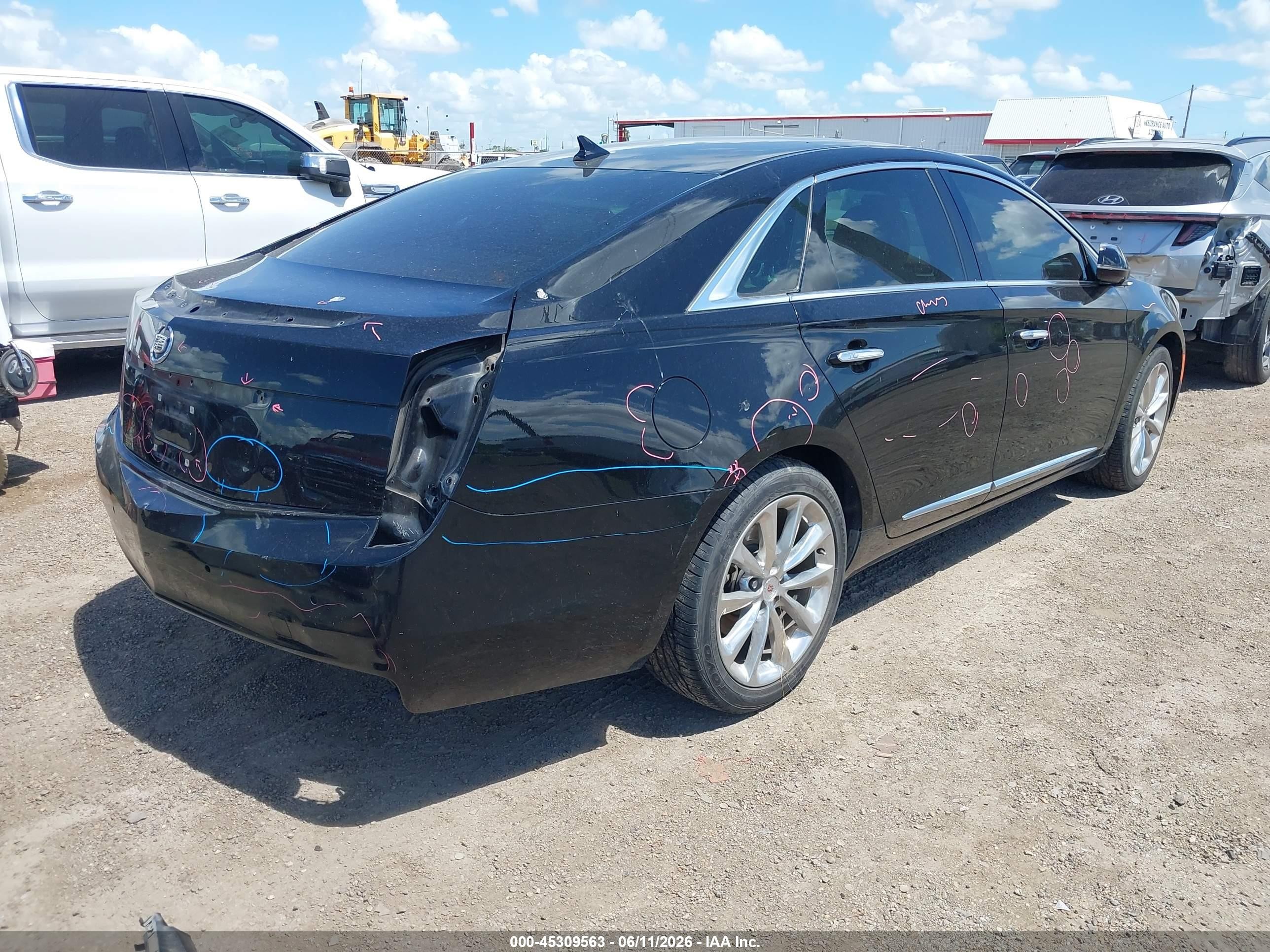 2014 Cadillac Xts Luxury Черный vin: 2G61M5S33E9266643