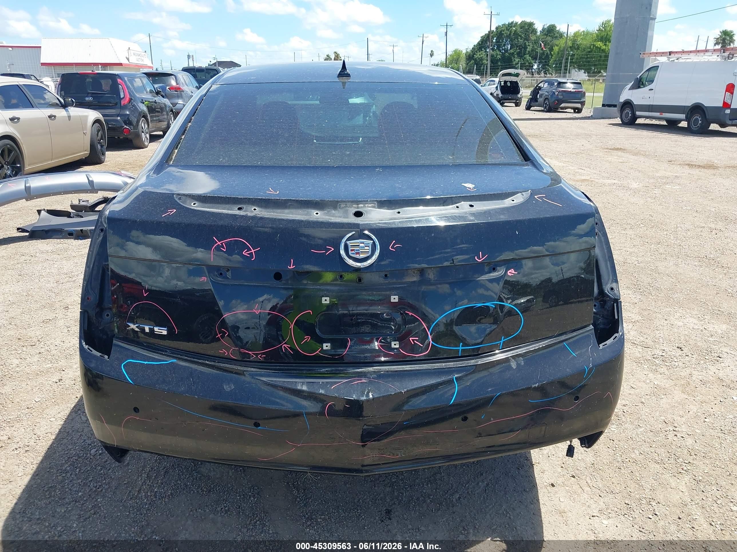 2014 Cadillac Xts Luxury Черный vin: 2G61M5S33E9266643