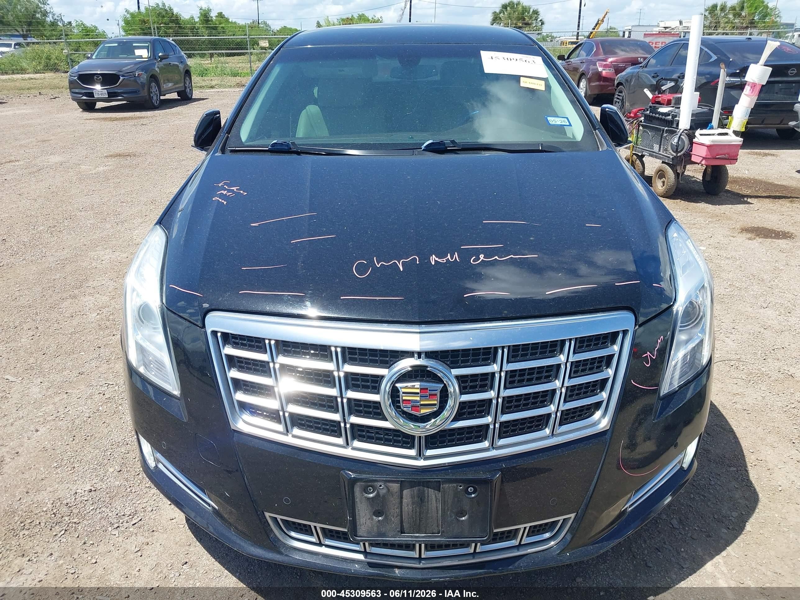 2014 Cadillac Xts Luxury Черный vin: 2G61M5S33E9266643