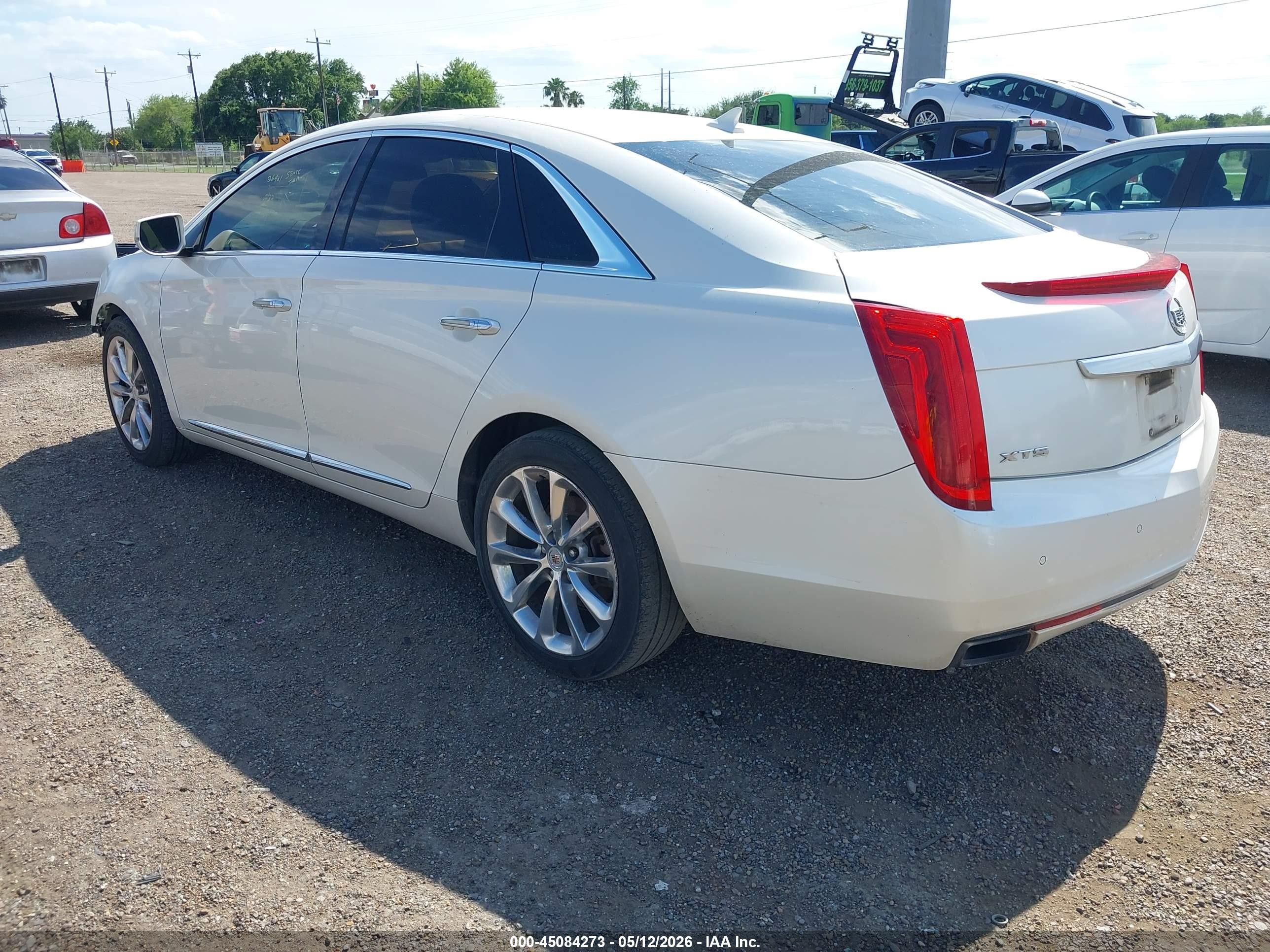 2014 Cadillac Xts Luxury White vin: 2G61M5S33E9325853