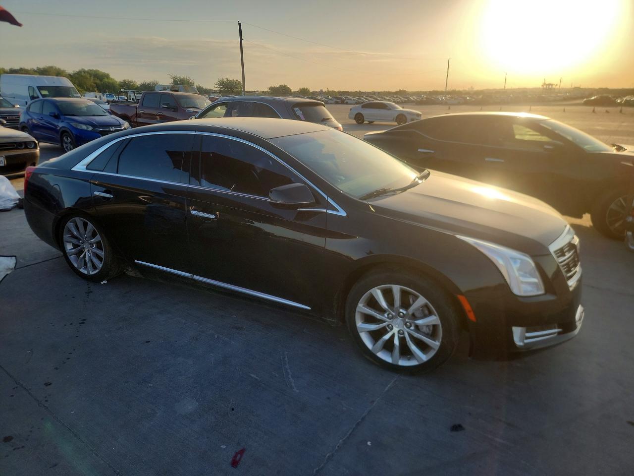 2017 Cadillac Xts Luxury Black vin: 2G61M5S33H9183699