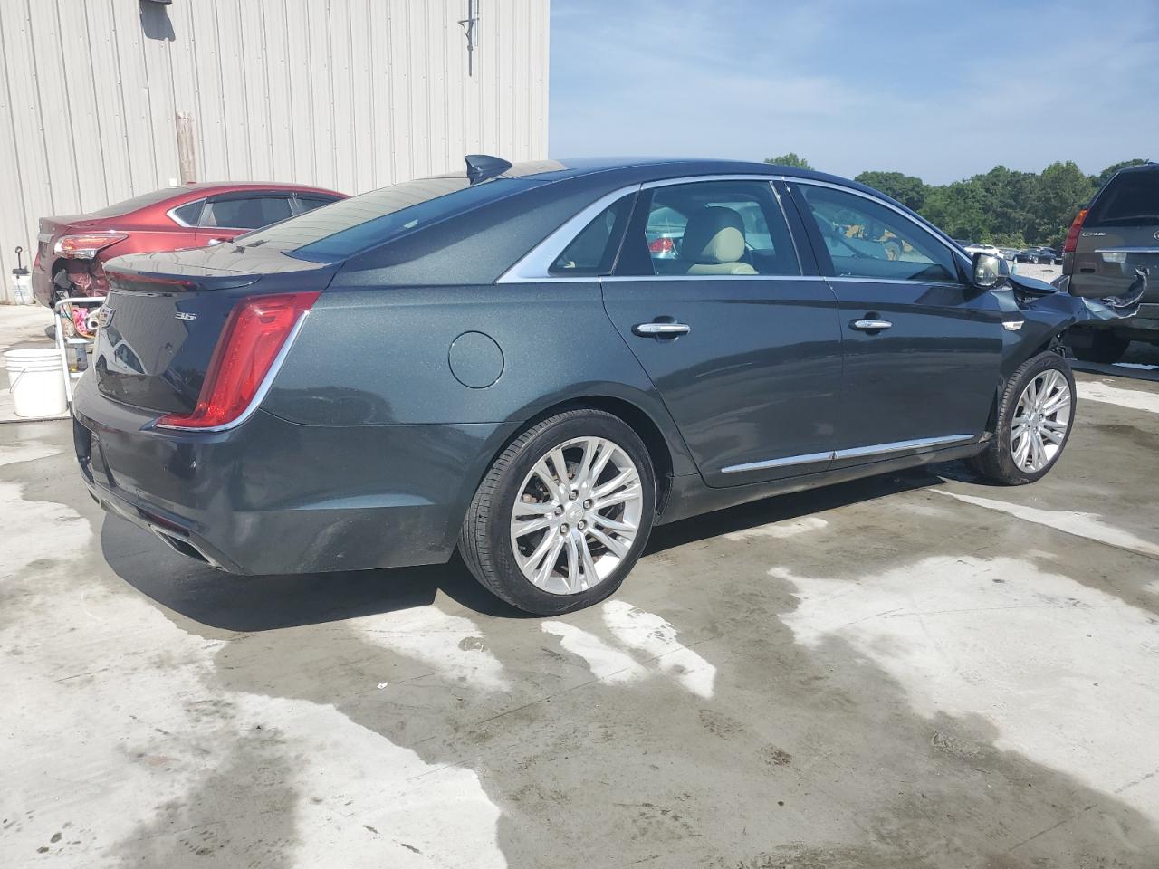2018 Cadillac Xts Luxury Серый vin: 2G61M5S33J9140972