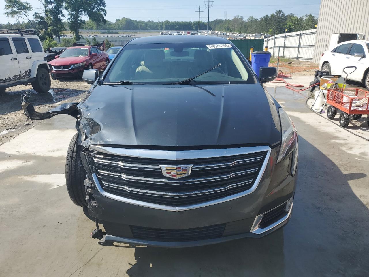 2018 Cadillac Xts Luxury Серый vin: 2G61M5S33J9140972