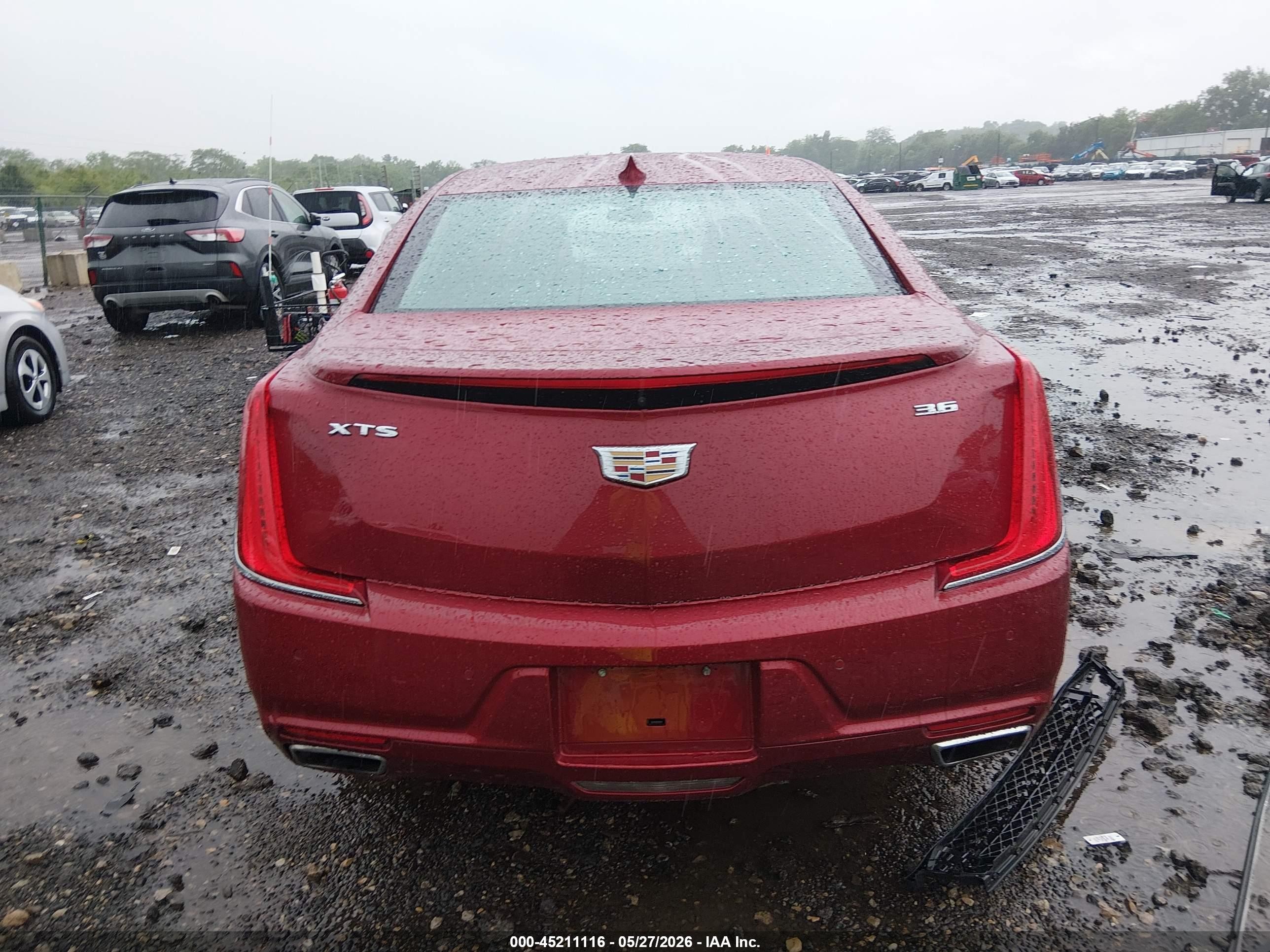 2019 Cadillac Xts Luxury Red vin: 2G61M5S33K9118326