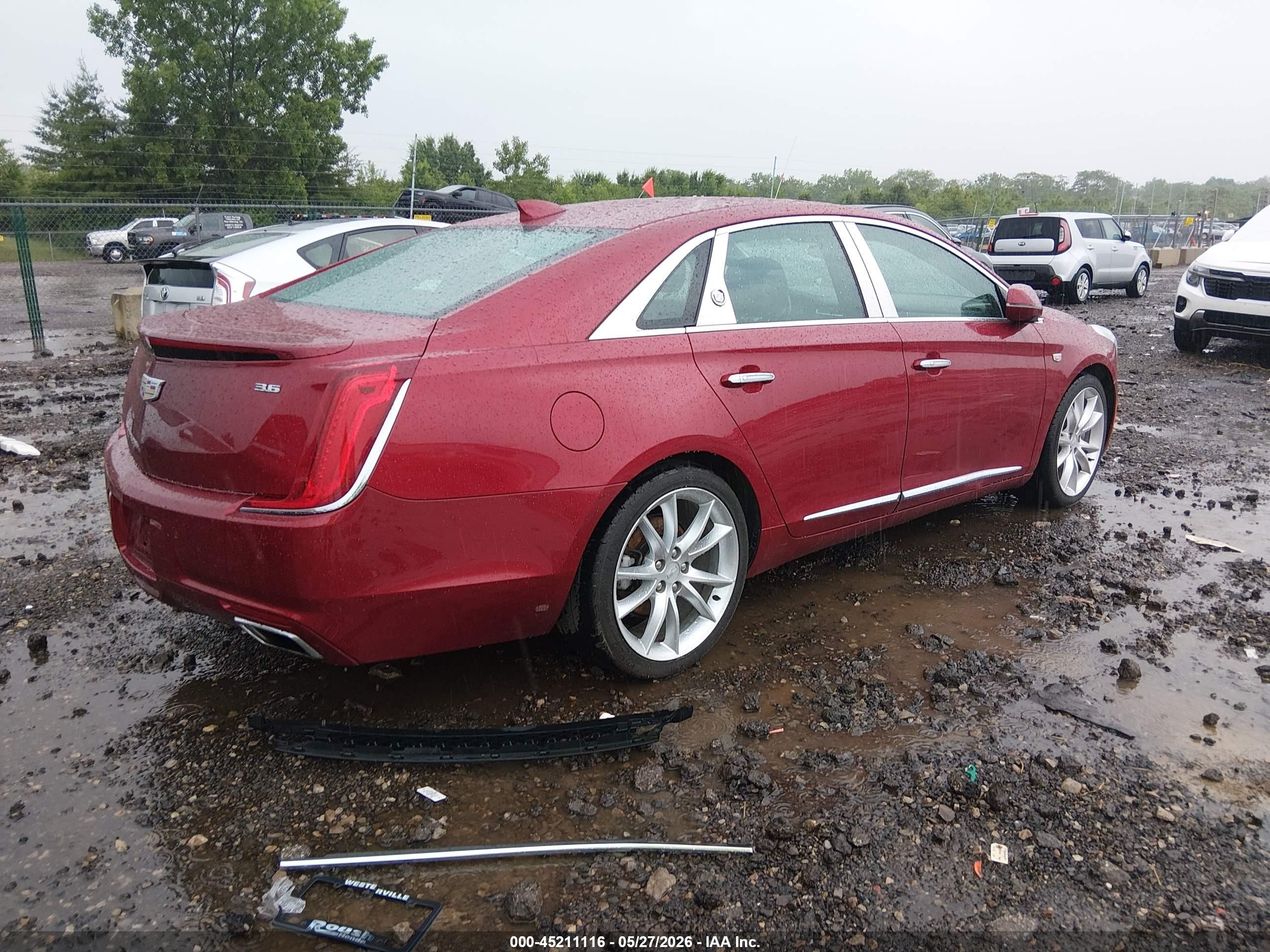 2019 Cadillac Xts Luxury Red vin: 2G61M5S33K9118326