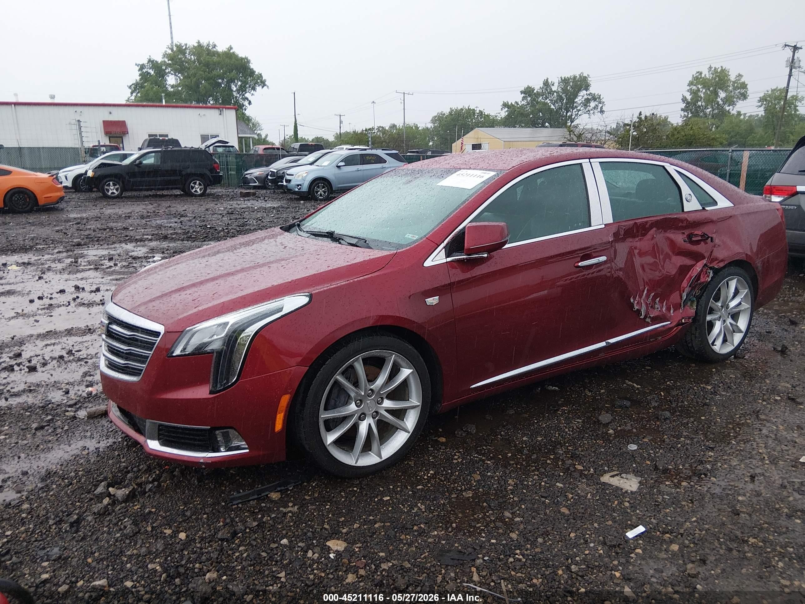 2019 Cadillac Xts Luxury Red vin: 2G61M5S33K9118326