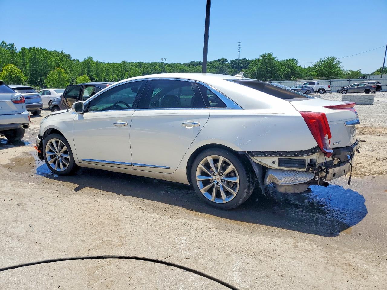 2014 Cadillac Xts Luxury Collection White vin: 2G61M5S34E9214857