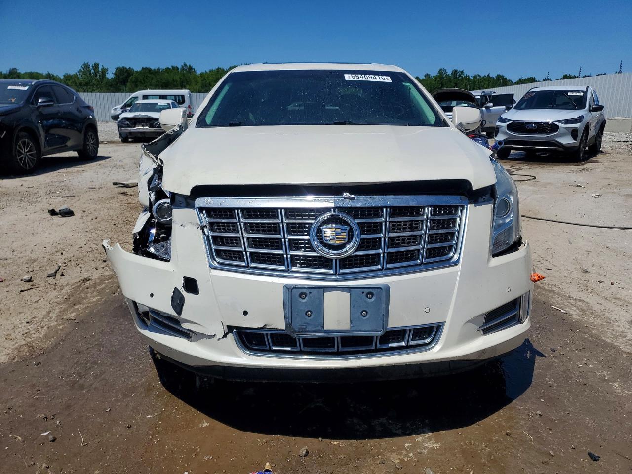 2014 Cadillac Xts Luxury Collection White vin: 2G61M5S34E9214857