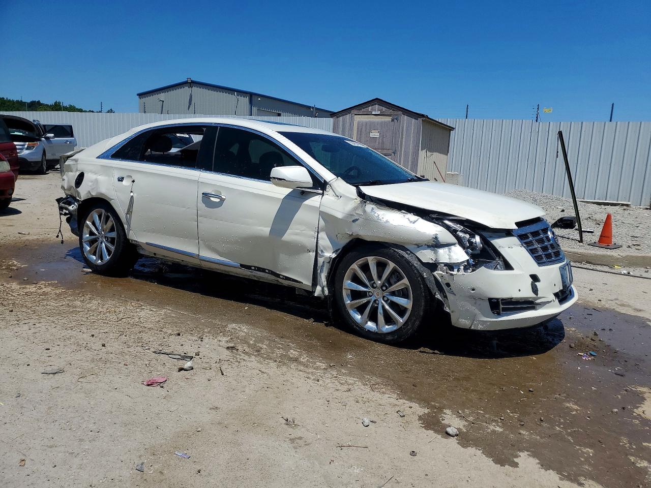 2014 Cadillac Xts Luxury Collection White vin: 2G61M5S34E9214857