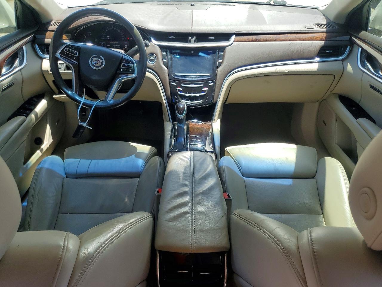 2014 Cadillac Xts Luxury Collection White vin: 2G61M5S34E9214857