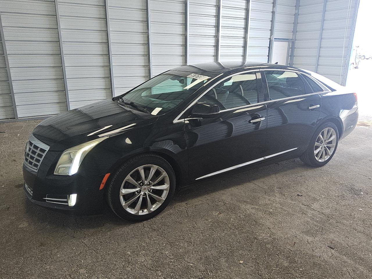 2014 Cadillac Xts Luxury Collection Black vin: 2G61M5S34E9219959 Damage: Left Front Door, Dent(S) W/ Paint Dmg, 1/8 To 1/2 Inch