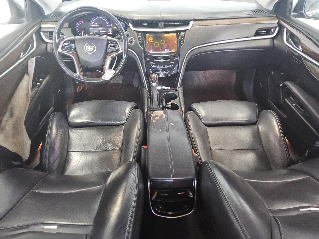 2014 Cadillac Xts Luxury Collection Black vin: 2G61M5S34E9219959 Damage: Left Front Door Panel, Torn, > 12 Inches