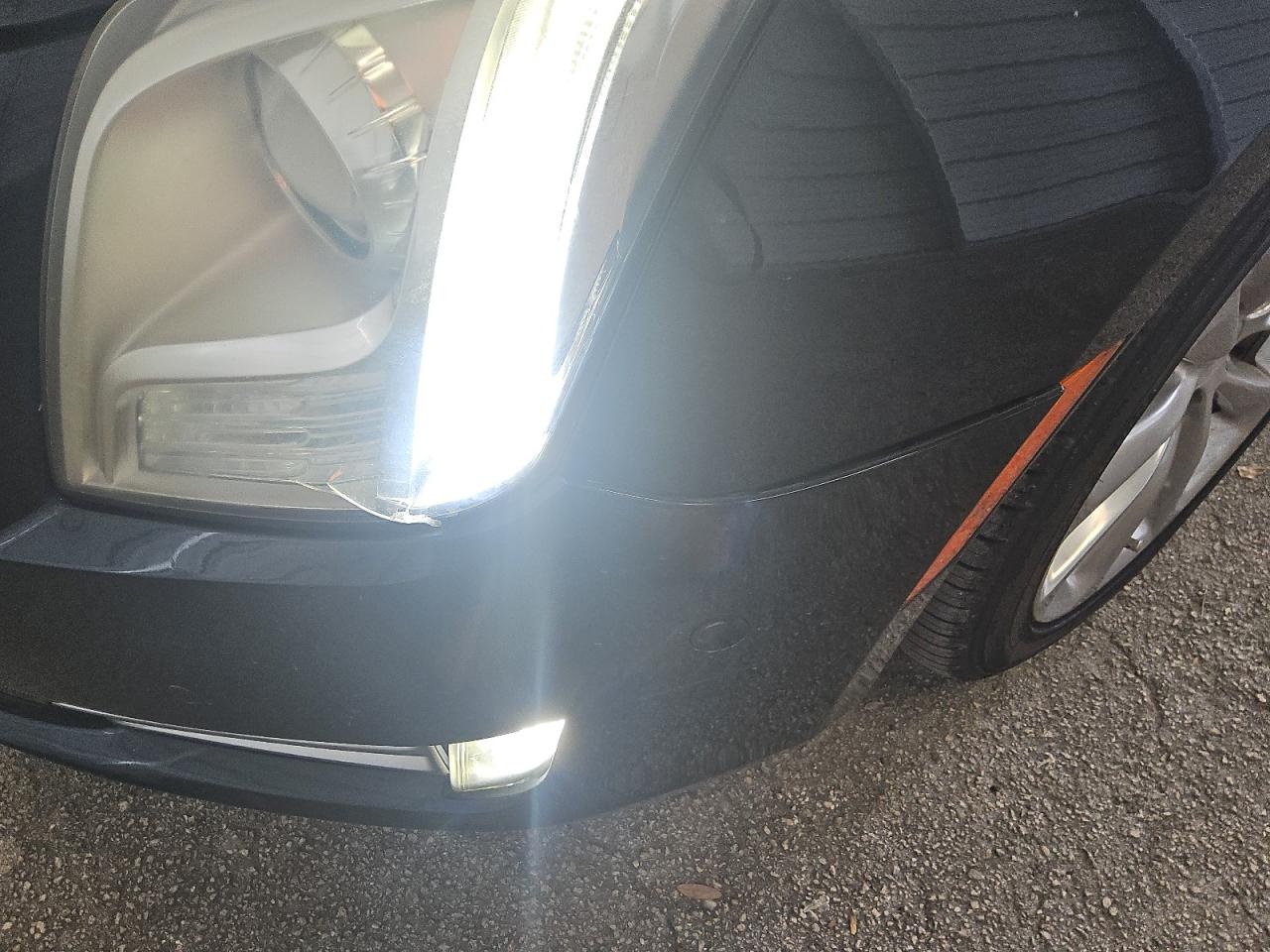 2014 Cadillac Xts Luxury Collection Black vin: 2G61M5S34E9219959 Damage: Front Bumper/Cover, Broken, Replacement Required