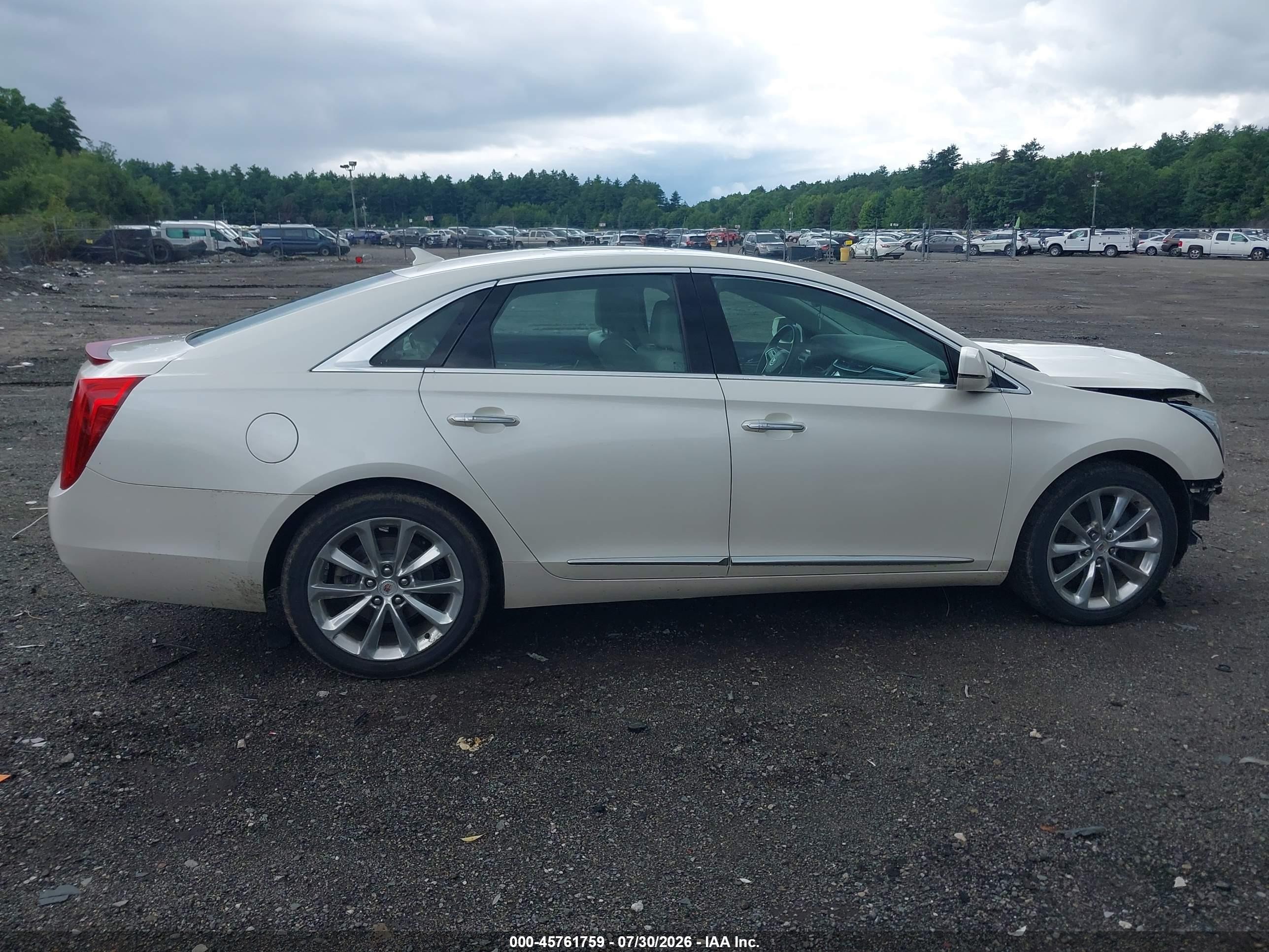 2014 Cadillac Xts Luxury White vin: 2G61M5S35E9130367