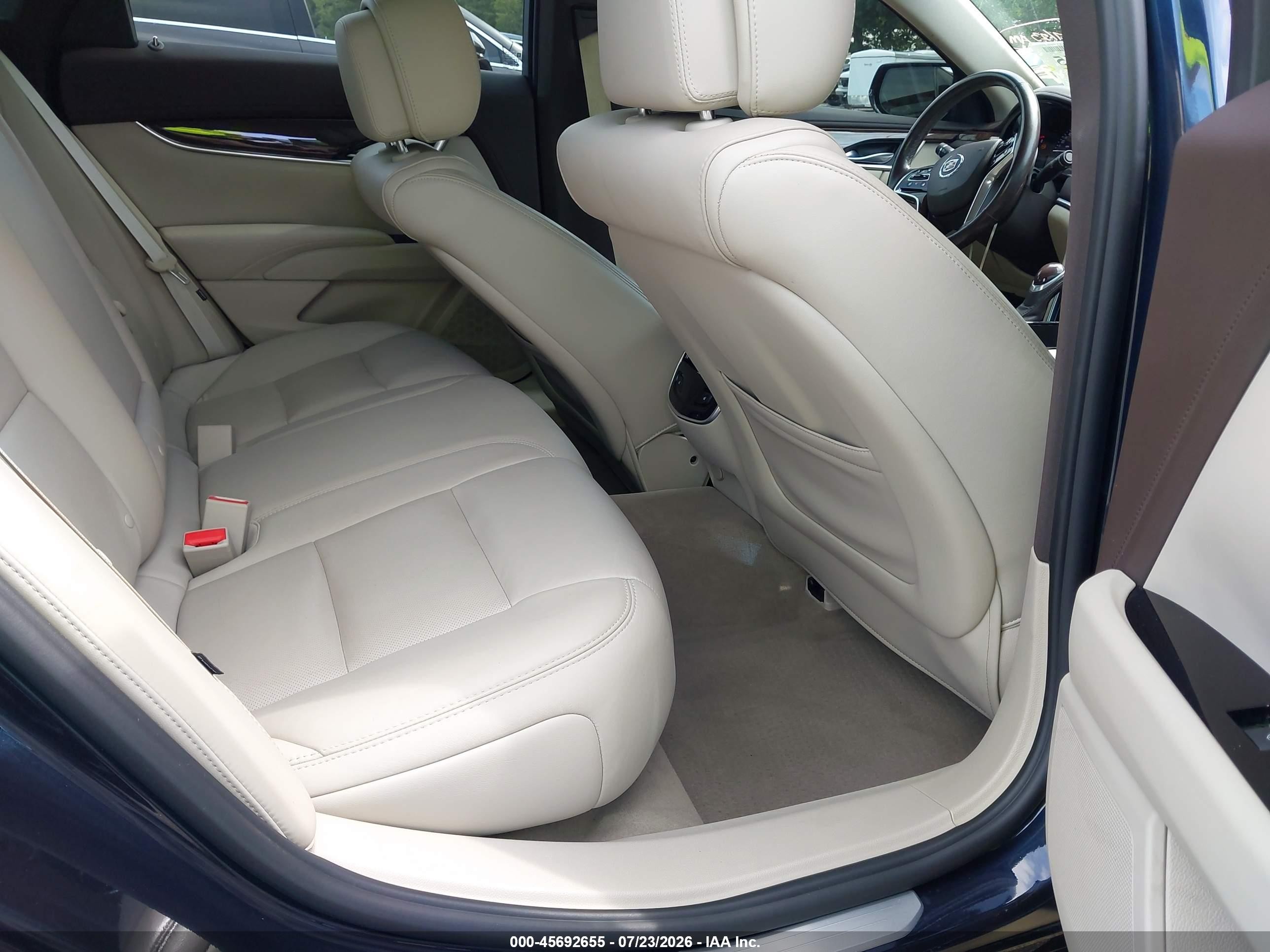 2014 Cadillac Xts Luxury Blue vin: 2G61M5S35E9298459