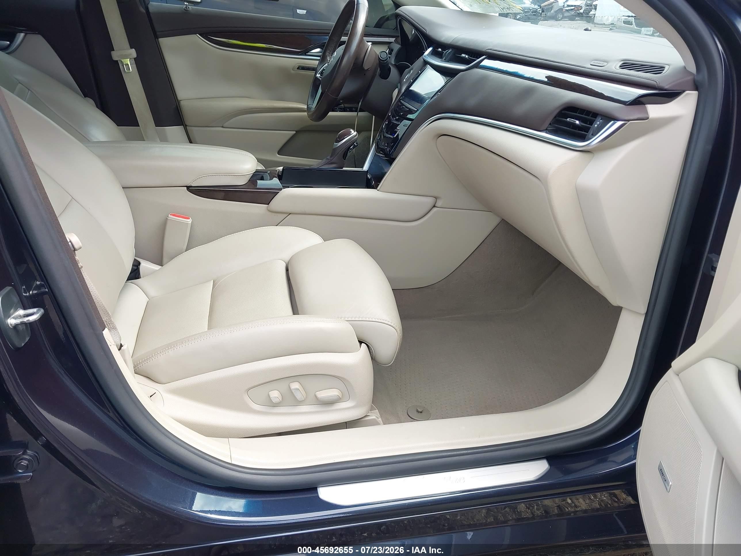 2014 Cadillac Xts Luxury Blue vin: 2G61M5S35E9298459