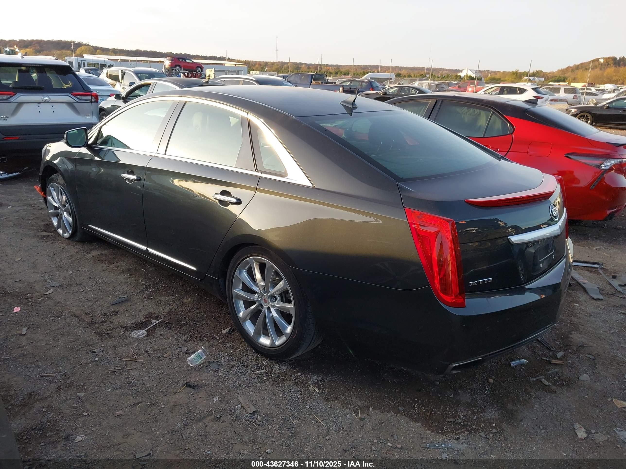 2014 Cadillac Xts Luxury Gray vin: 2G61M5S35E9300470
