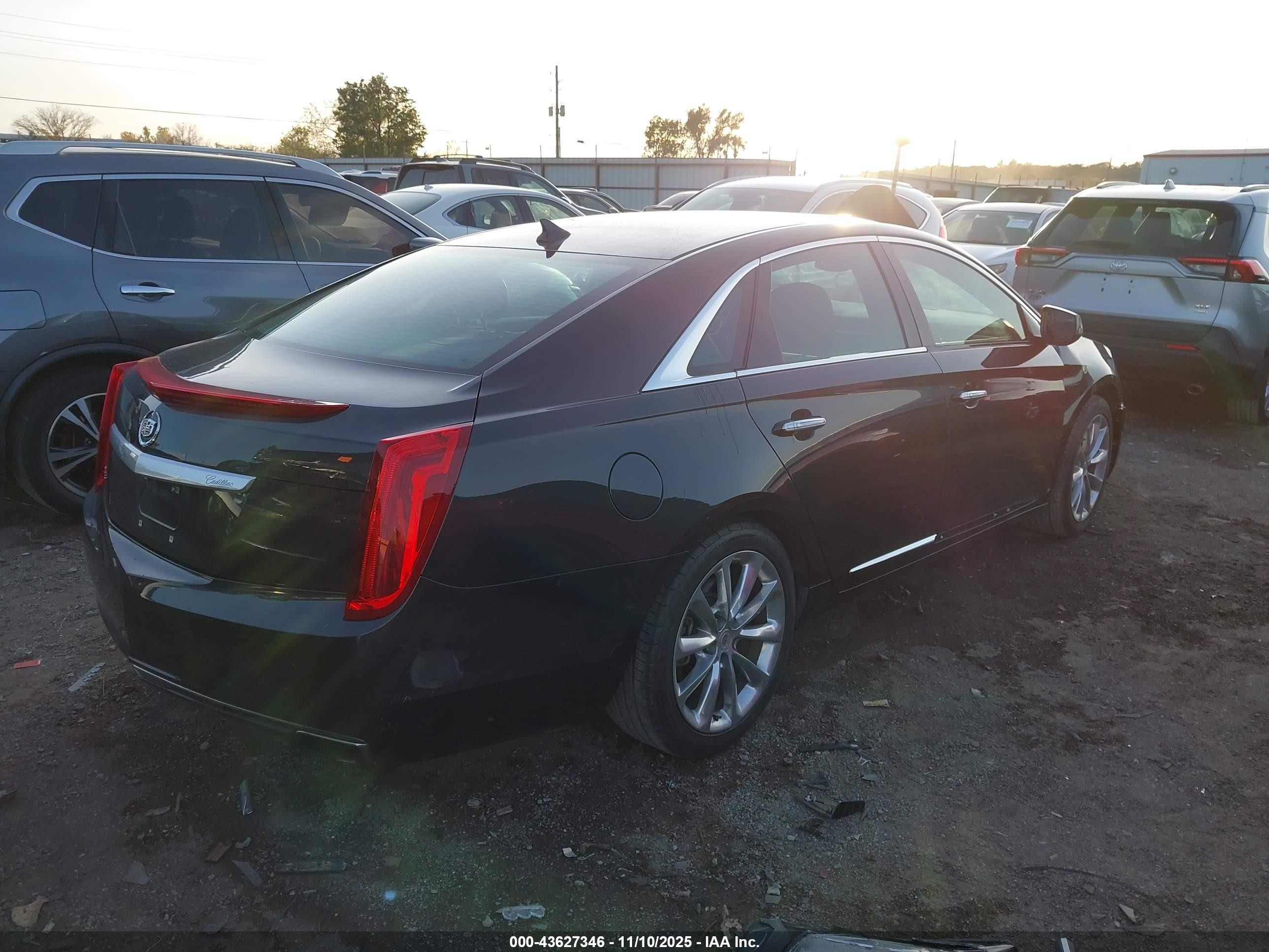 2014 Cadillac Xts Luxury Gray vin: 2G61M5S35E9300470