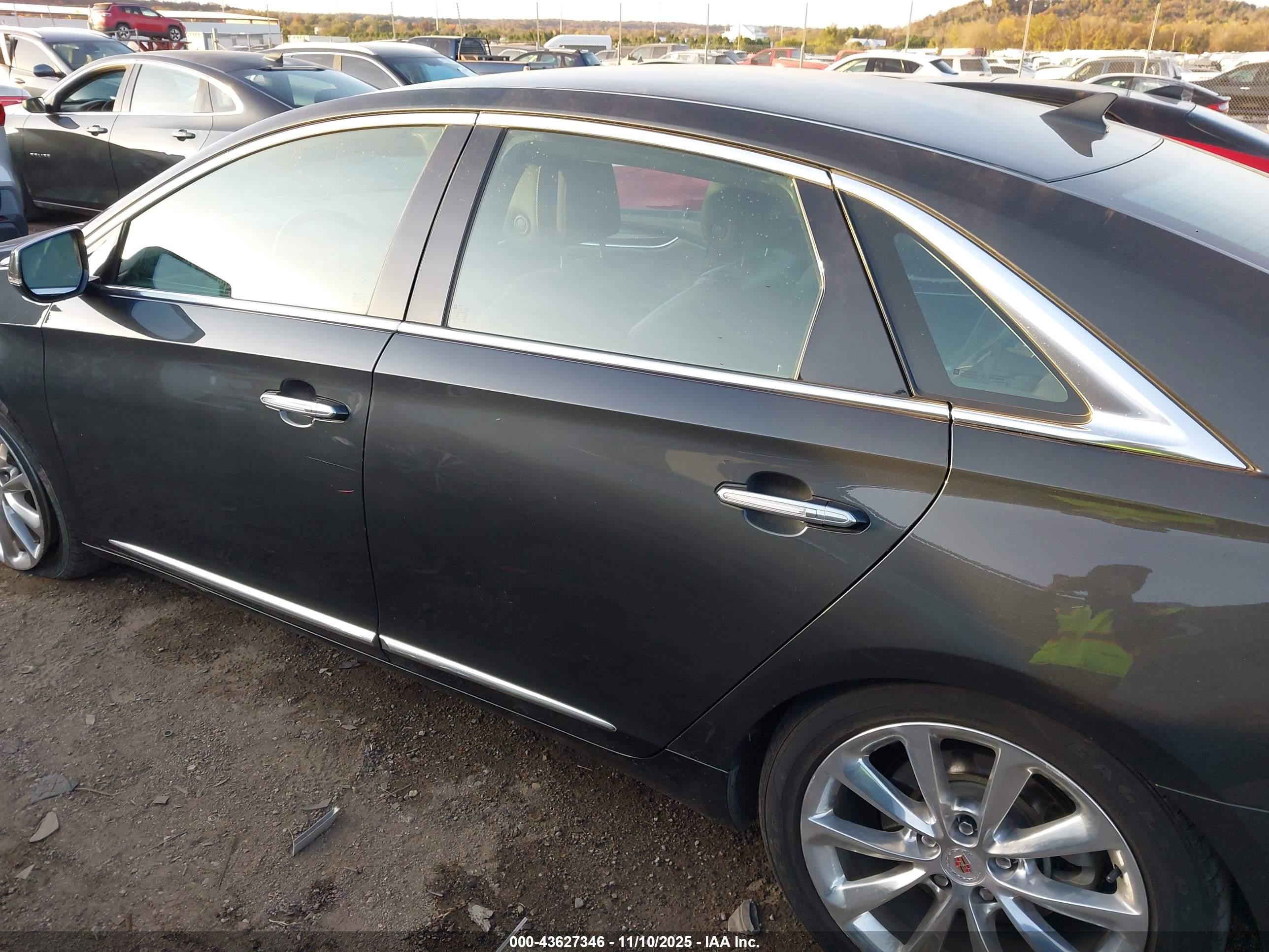 2014 Cadillac Xts Luxury Gray vin: 2G61M5S35E9300470