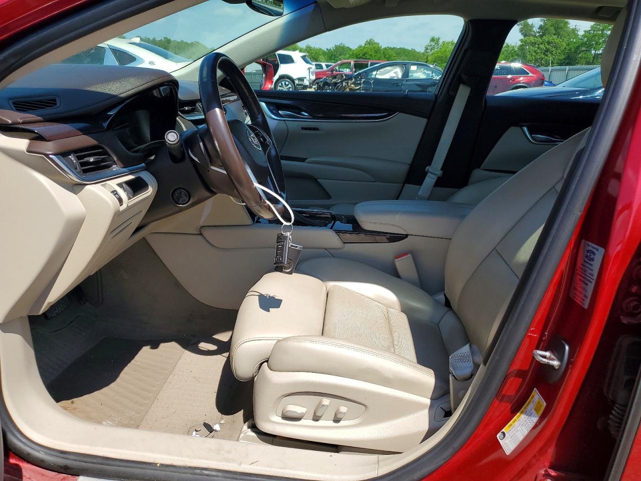2014 Cadillac Xts Luxury Collection Red vin: 2G61M5S35E9307192