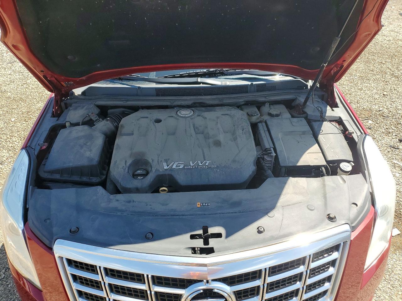 2014 Cadillac Xts Luxury Collection Red vin: 2G61M5S35E9307192