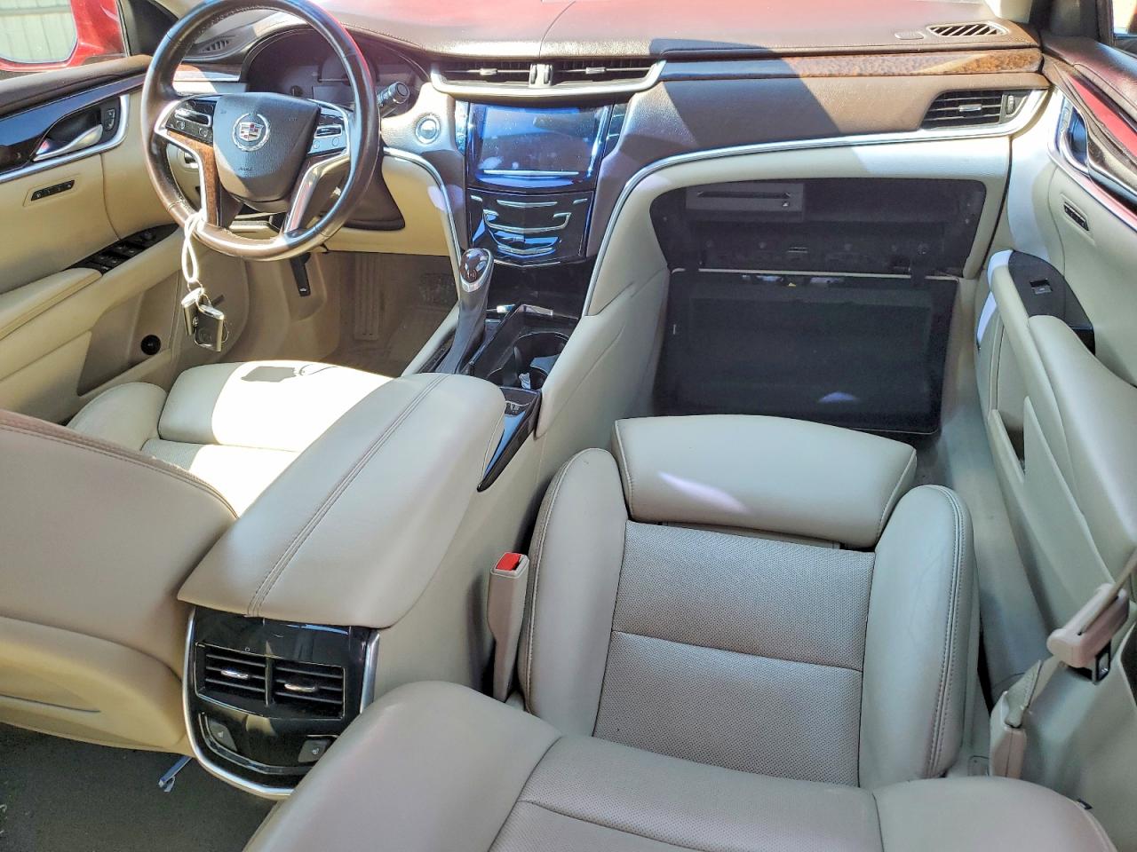 2014 Cadillac Xts Luxury Collection Red vin: 2G61M5S35E9307192
