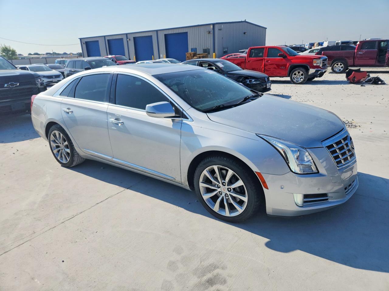 2015 Cadillac Xts Luxury Collection Silver vin: 2G61M5S35F9171650