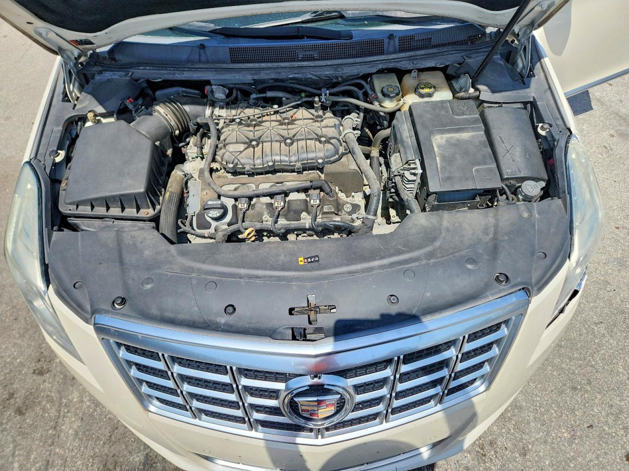 2015 Cadillac Xts Luxury Collection Cream vin: 2G61M5S35F9199285