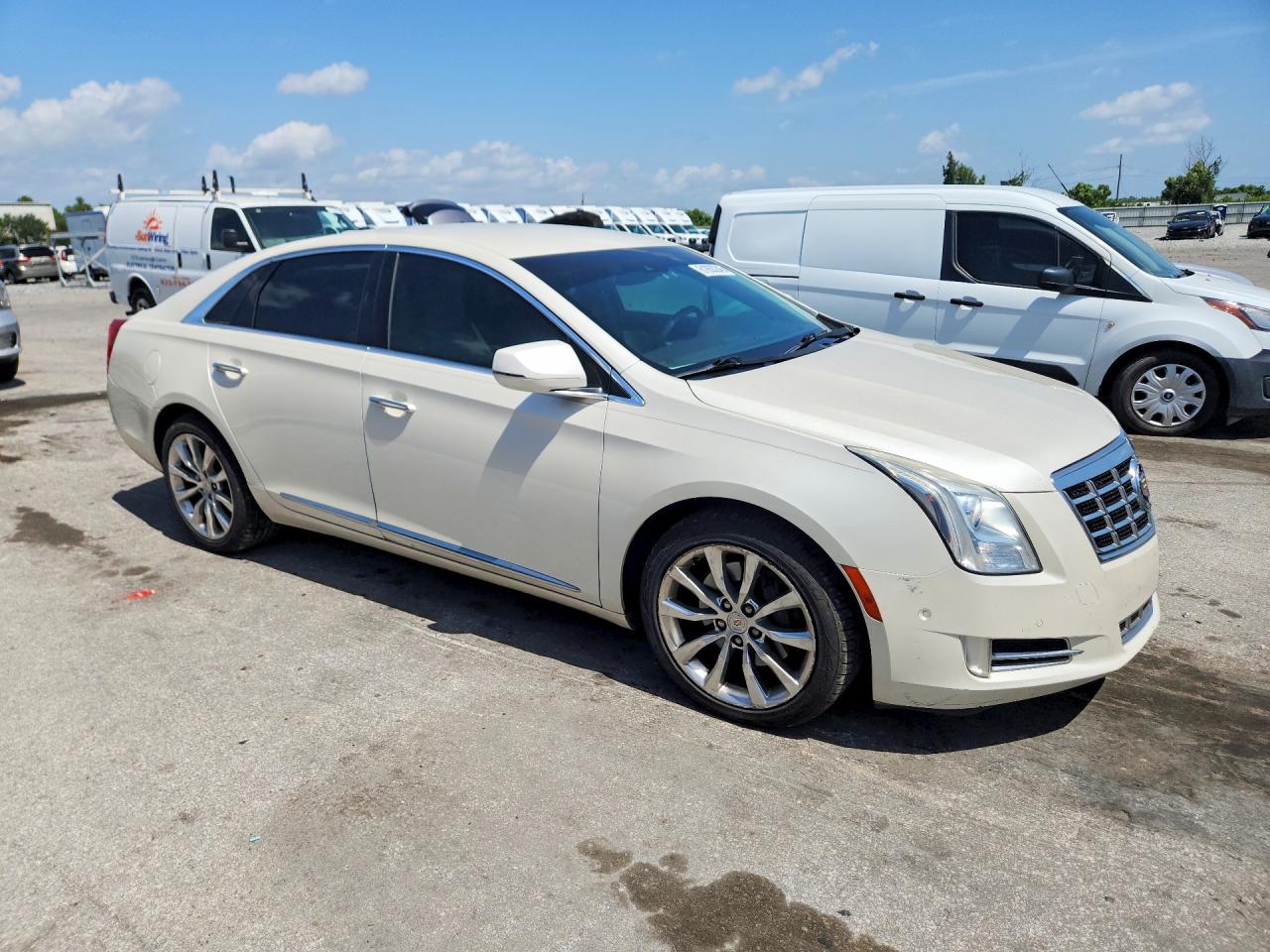 2015 Cadillac Xts Luxury Collection Cream vin: 2G61M5S35F9199285