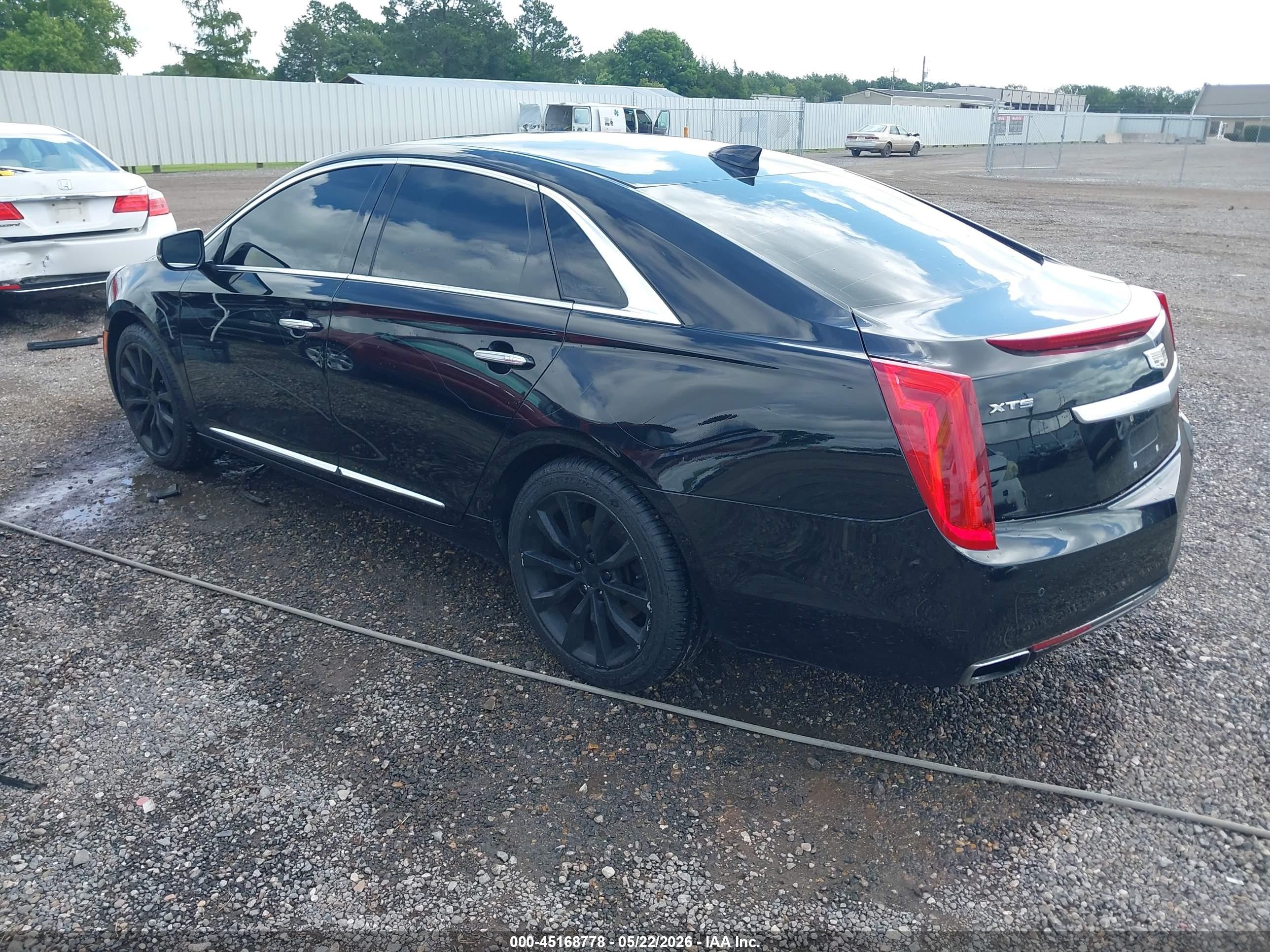 2016 Cadillac Xts Luxury Collection Black vin: 2G61M5S35G9183511