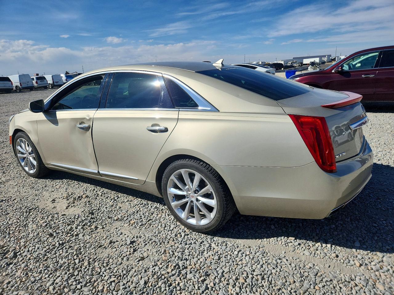 2014 Cadillac Xts Luxury Collection Beige vin: 2G61M5S36E9159327