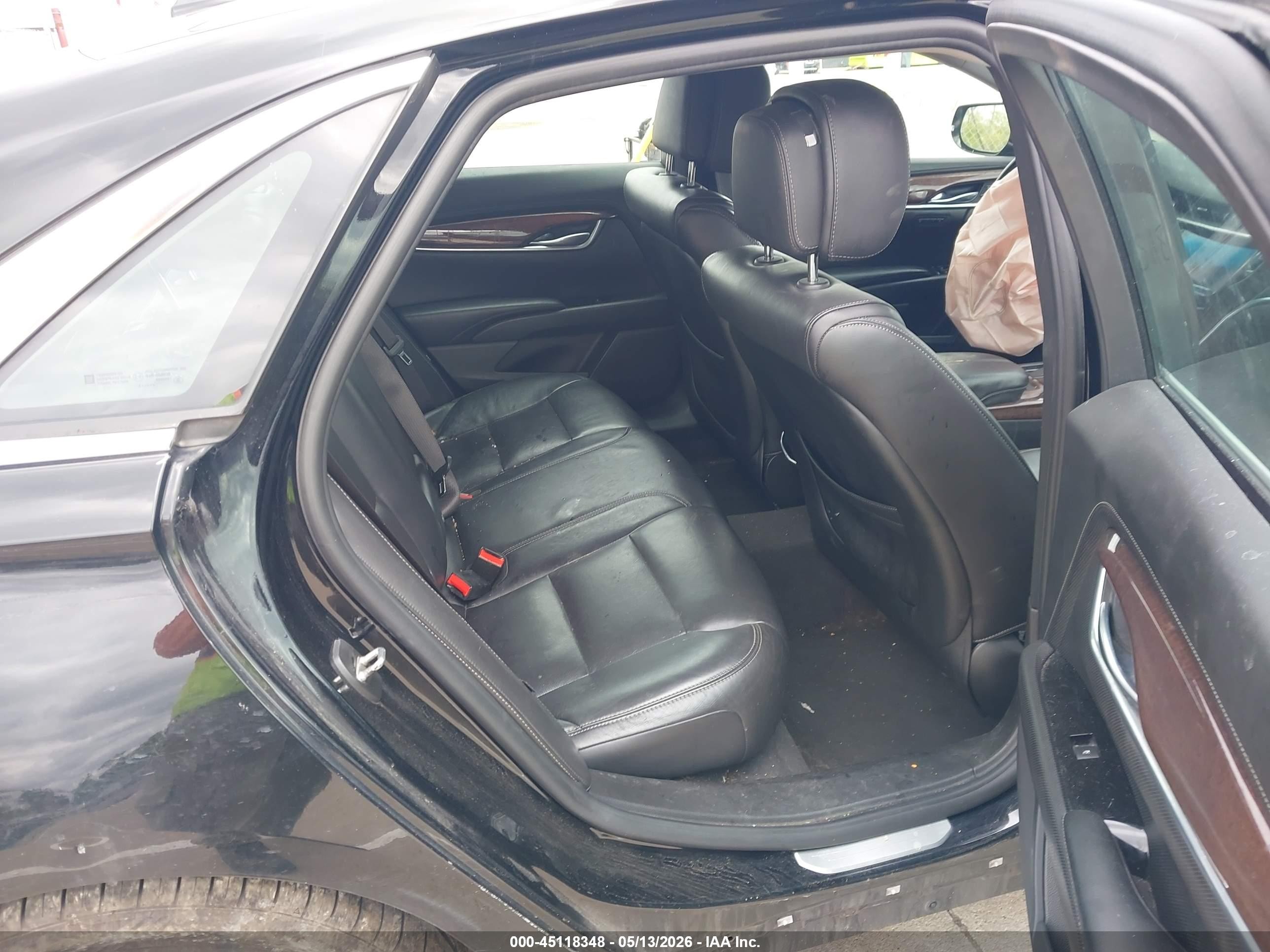 2014 Cadillac Xts Luxury Black vin: 2G61M5S36E9191923