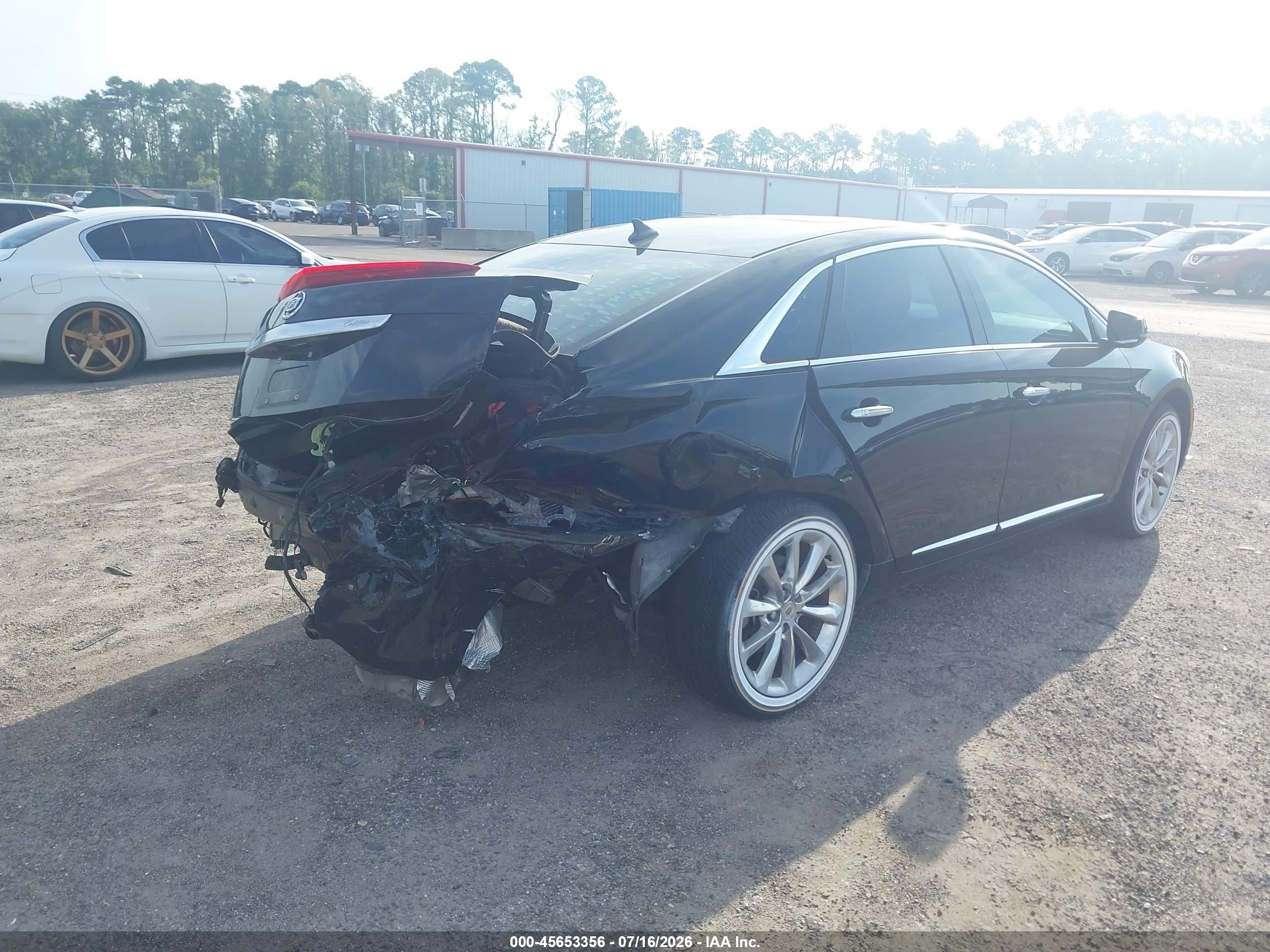 2014 Cadillac Xts Luxury Black vin: 2G61M5S36E9275756