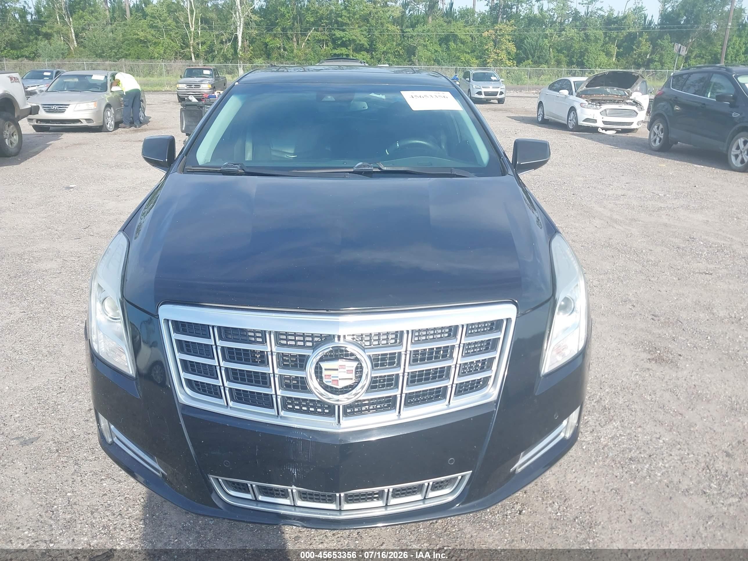 2014 Cadillac Xts Luxury Black vin: 2G61M5S36E9275756