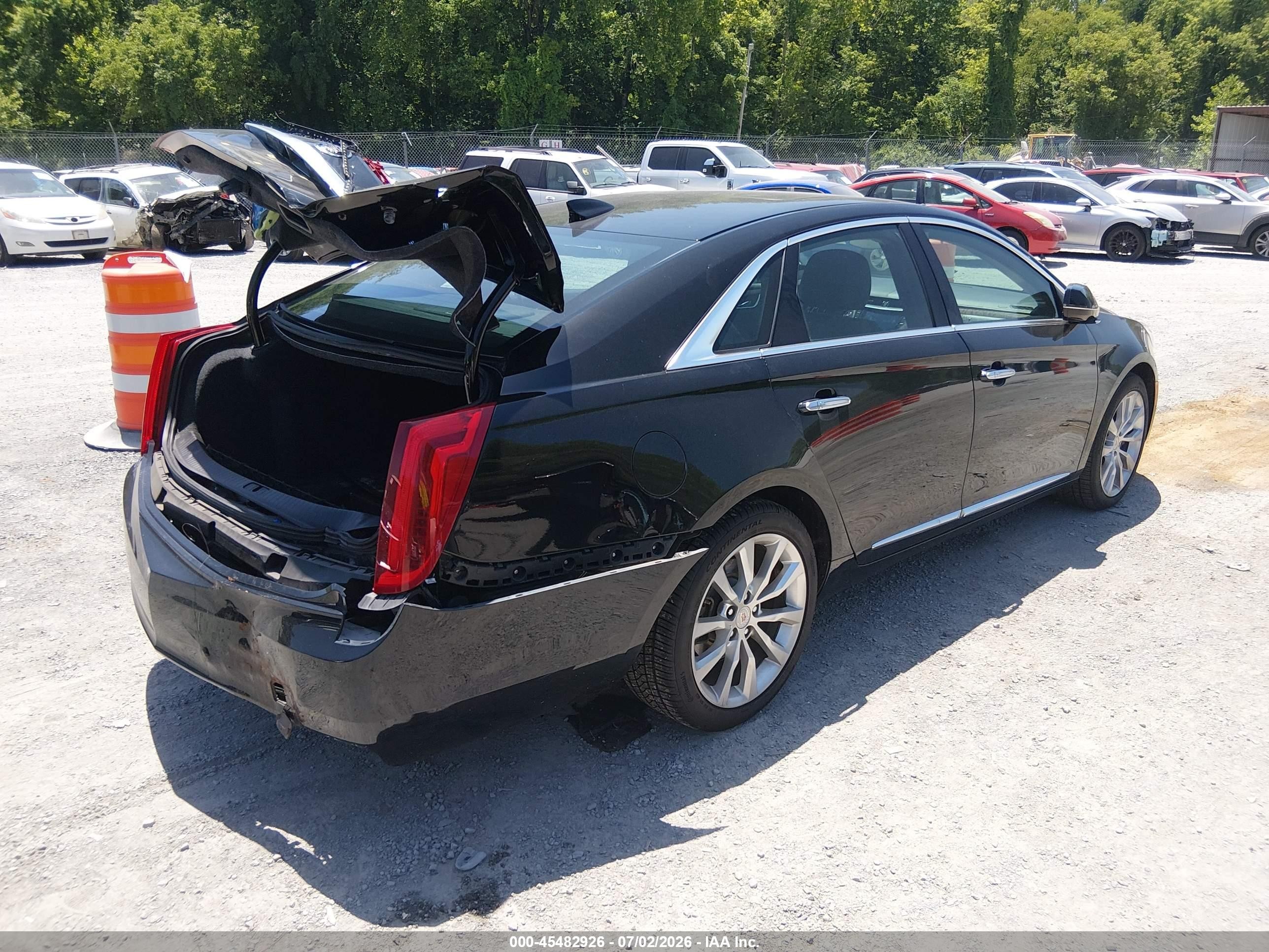 2015 Cadillac Xts Luxury Black vin: 2G61M5S36F9126300
