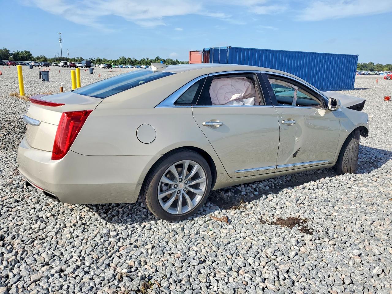 2015 Cadillac Xts Luxury Collection Beige vin: 2G61M5S36F9167364