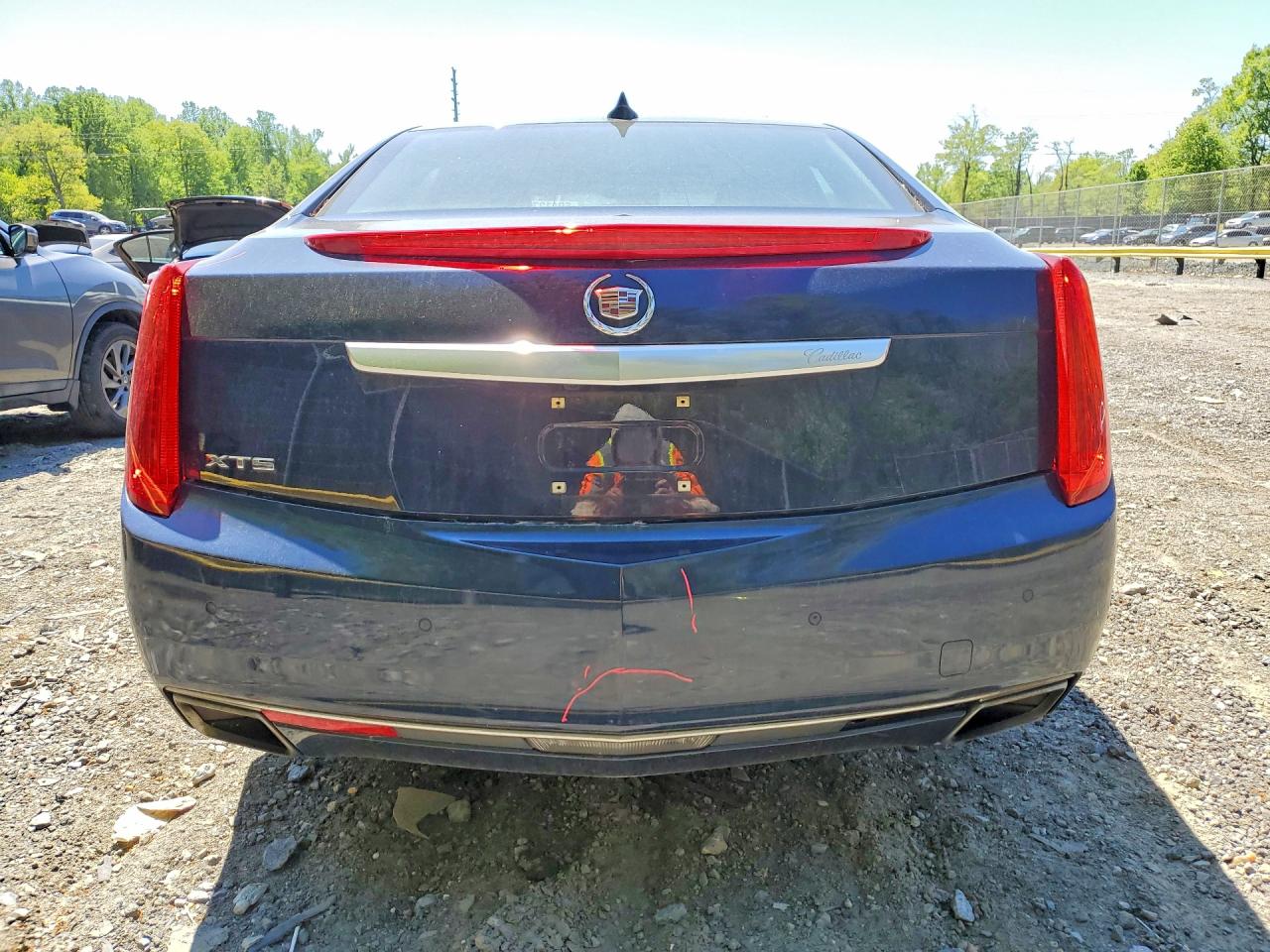 2015 Cadillac Xts Luxury Collection Blue vin: 2G61M5S36F9189851