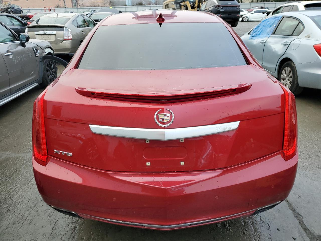 2015 Cadillac Xts Luxury Collection Red vin: 2G61M5S36F9248672