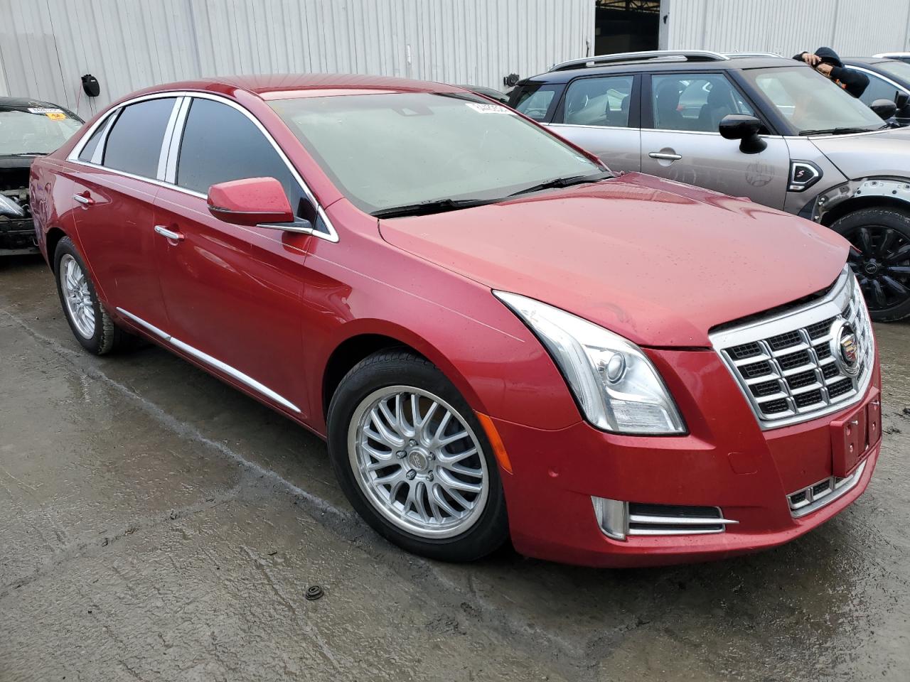 2015 Cadillac Xts Luxury Collection Red vin: 2G61M5S36F9248672