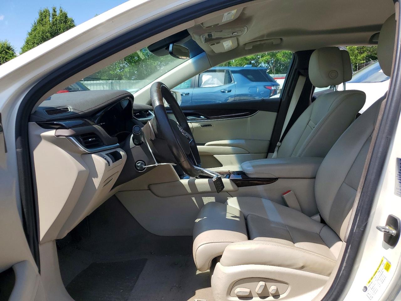 2014 Cadillac Xts Luxury Collection White vin: 2G61M5S37E9135330