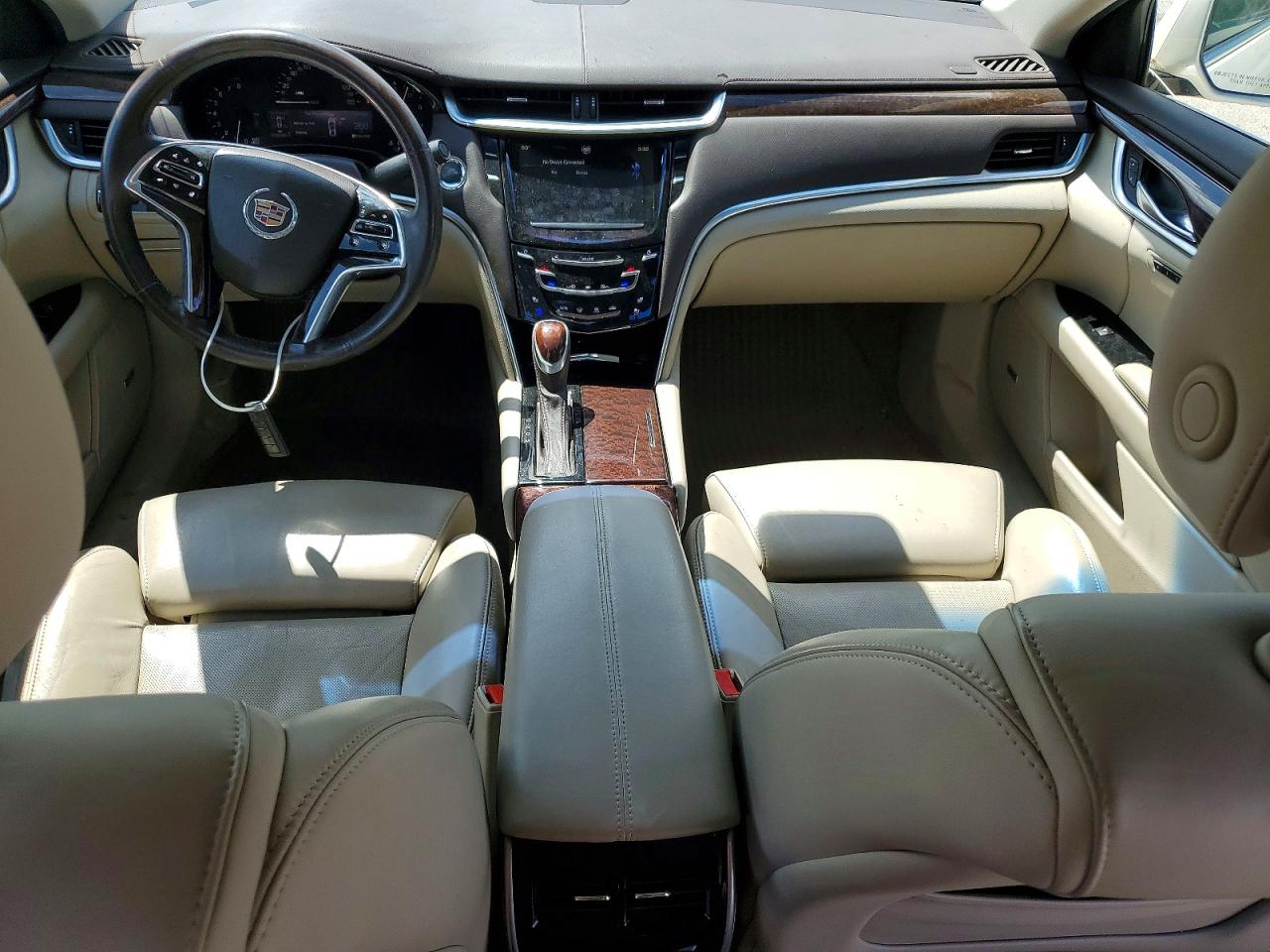 2014 Cadillac Xts Luxury Collection White vin: 2G61M5S37E9135330