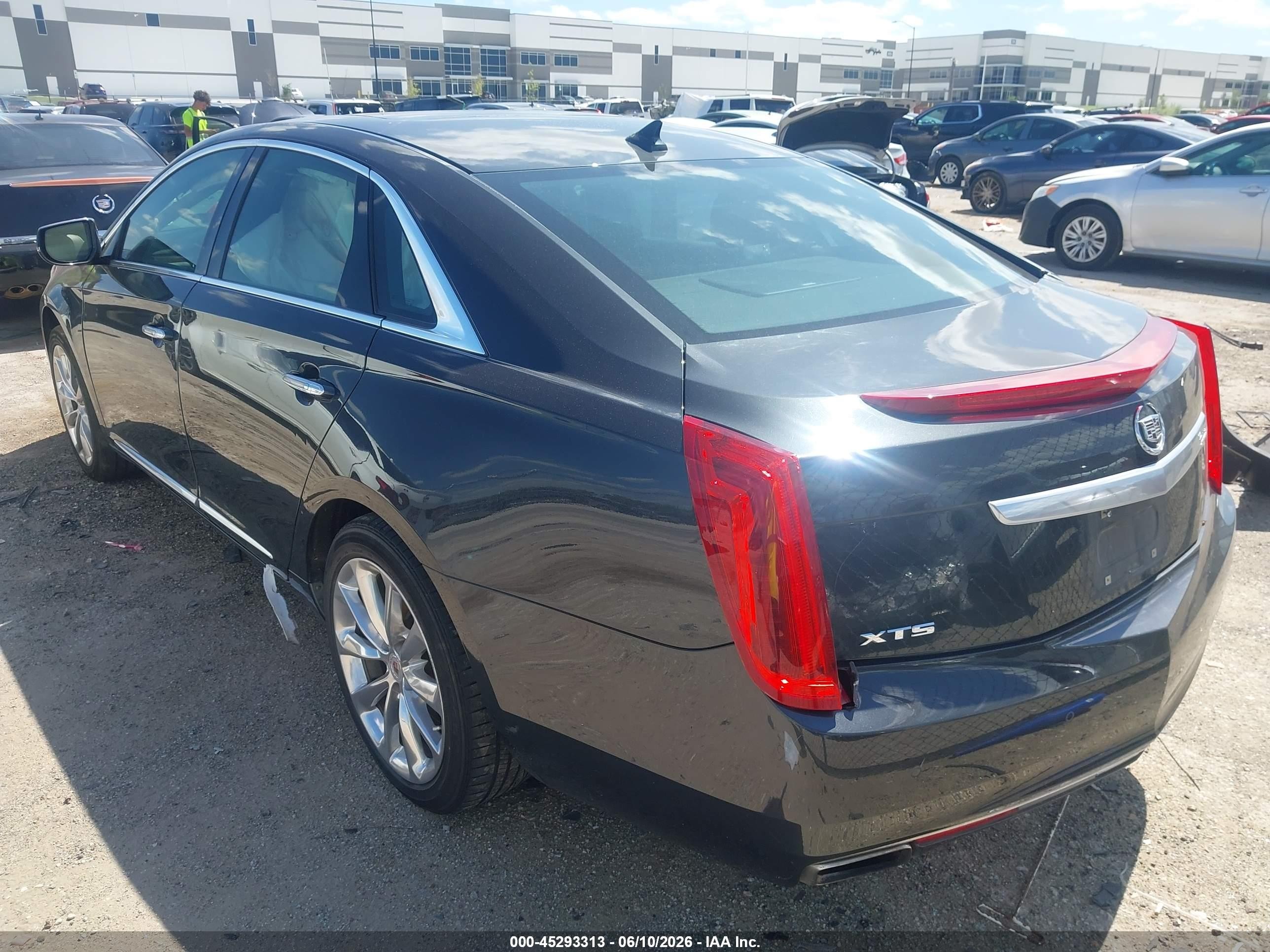 2014 Cadillac Xts Luxury Gray vin: 2G61M5S37E9208096